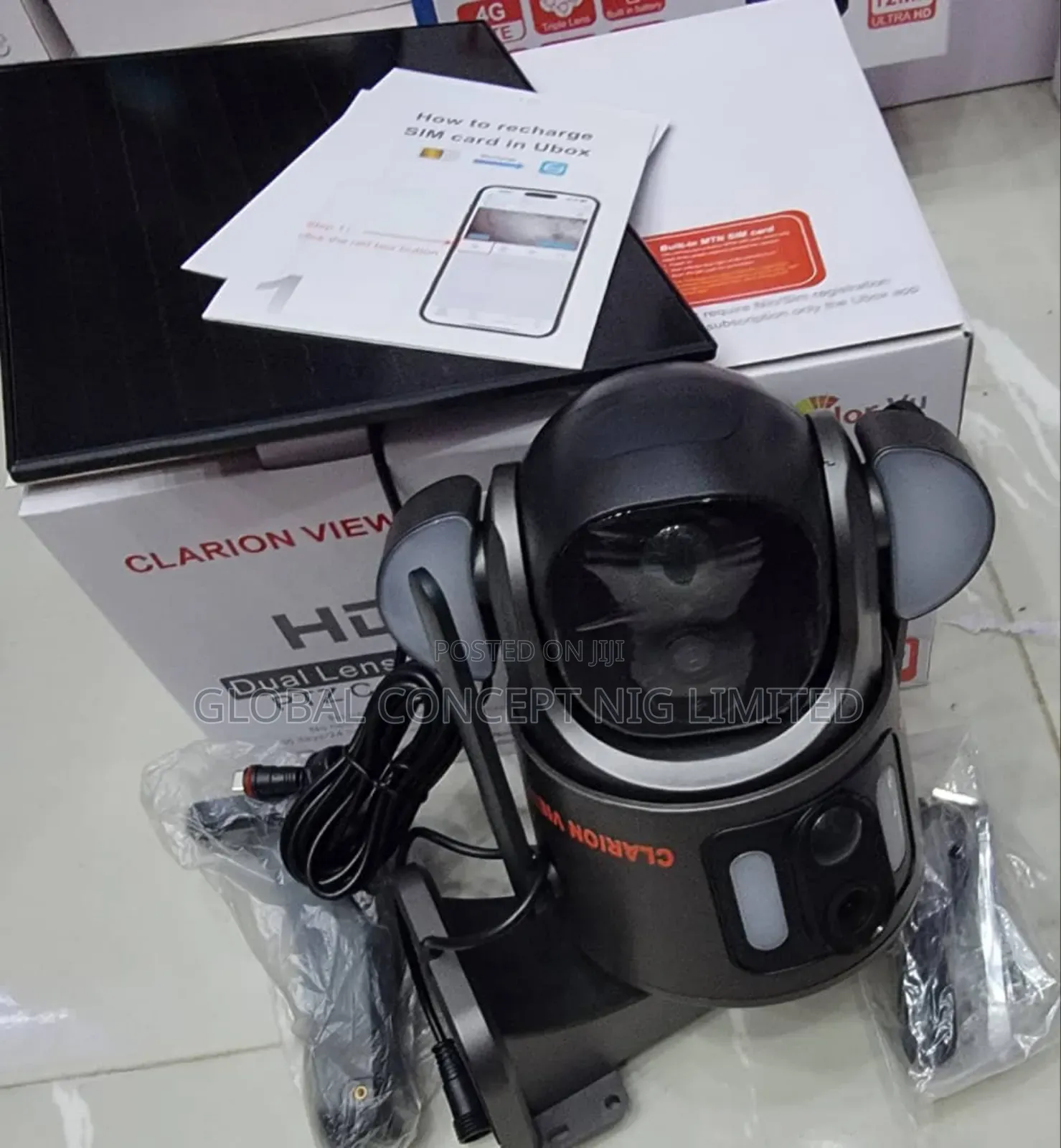 Interesting Duel Lens Solar Camera