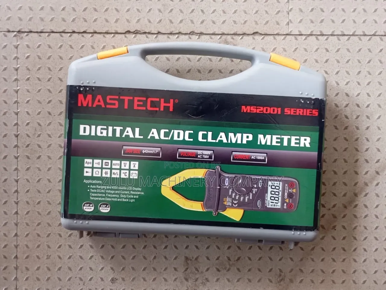 Digital Clamp Meter Ms2001