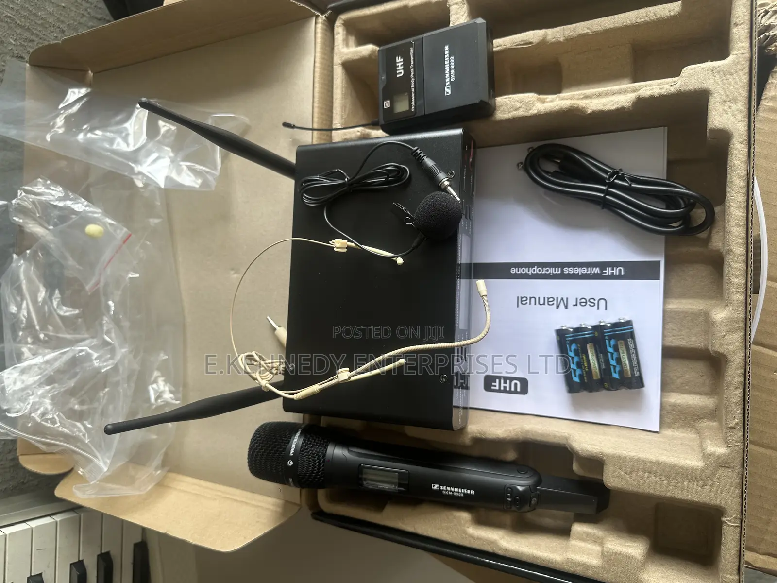 Sennheisr SKM 9000 Uhf (3in1) Wireless Microphone