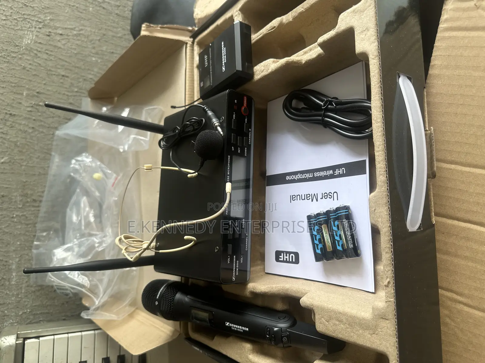 Sennheisr SKM 9000 Uhf (3in1) Wireless Microphone