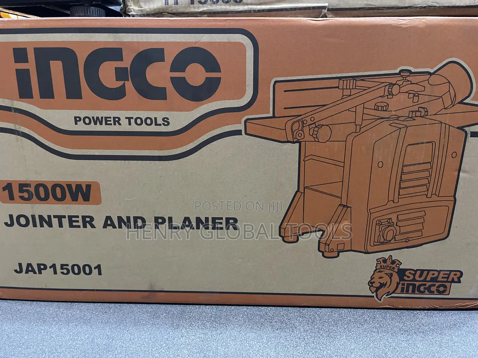 1500w Ingco Jointer and Wood Planer Machine