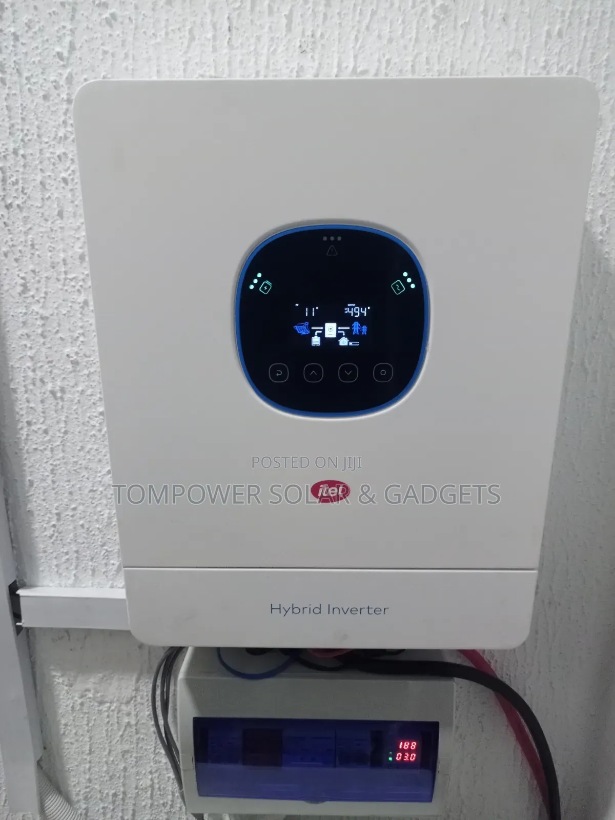 Installation of Itel 4kva and 5kwh Lithium Battery