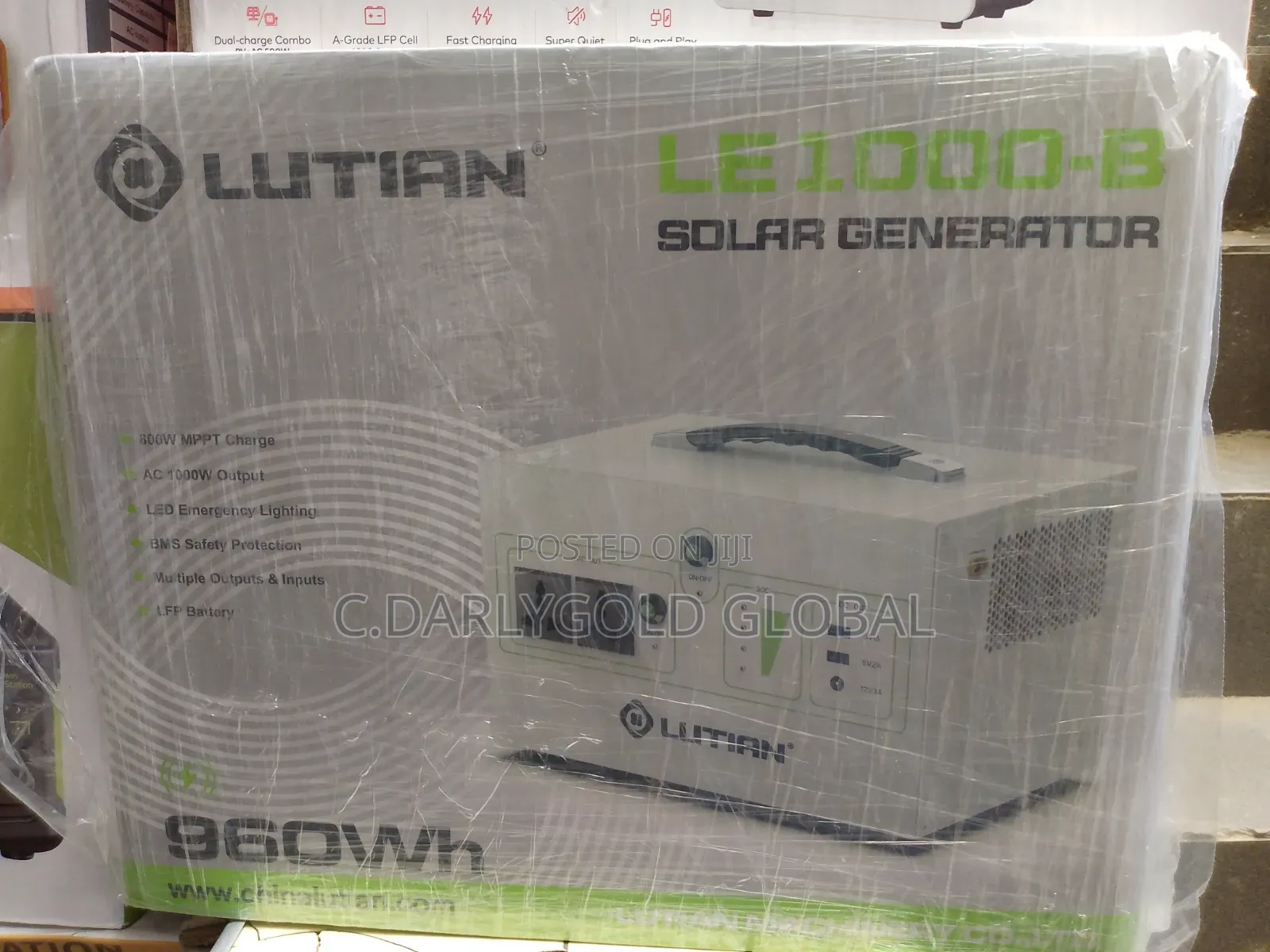 Lutian Solar Generator 1000w