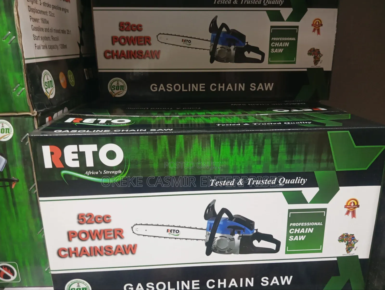 Gasoline Chain Saw Machine