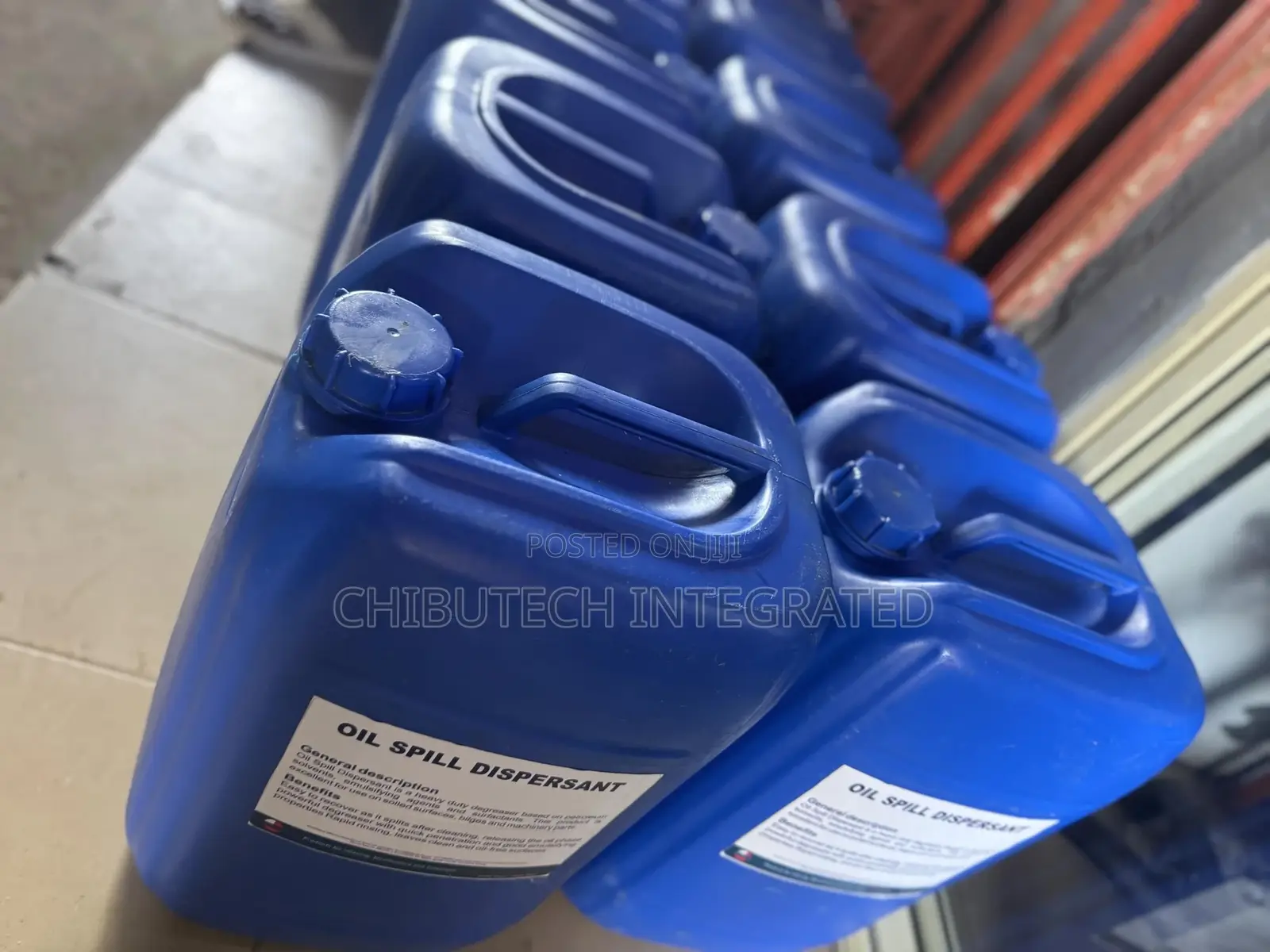25-Liter Containers of Industrial Oil Spill Dispersant