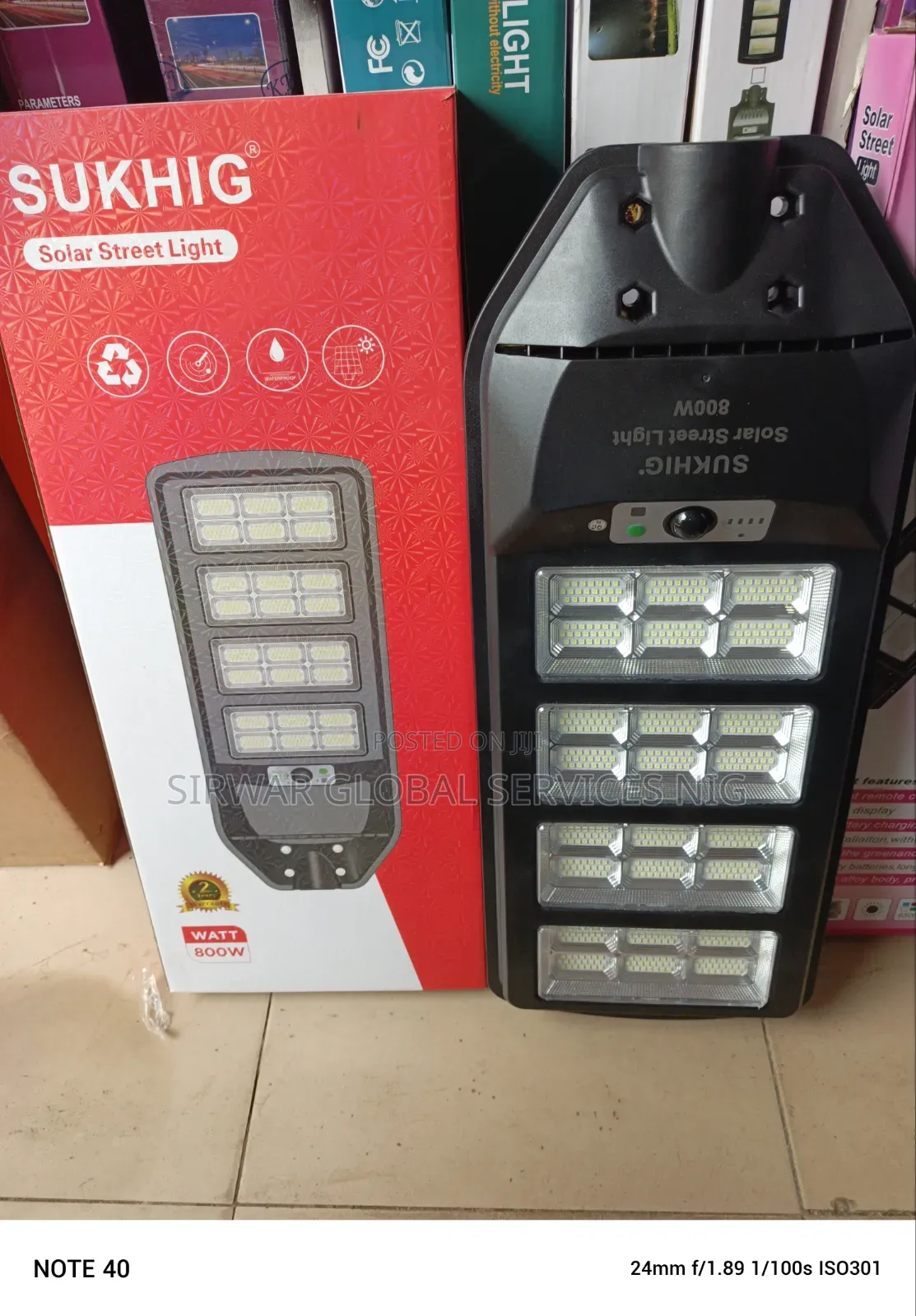 800w Solar Street Lights