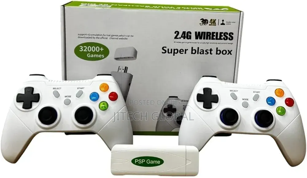 Ma-18 ,2.4g Wireless Game Console 3d | 32000+ Built-in Games | Hd