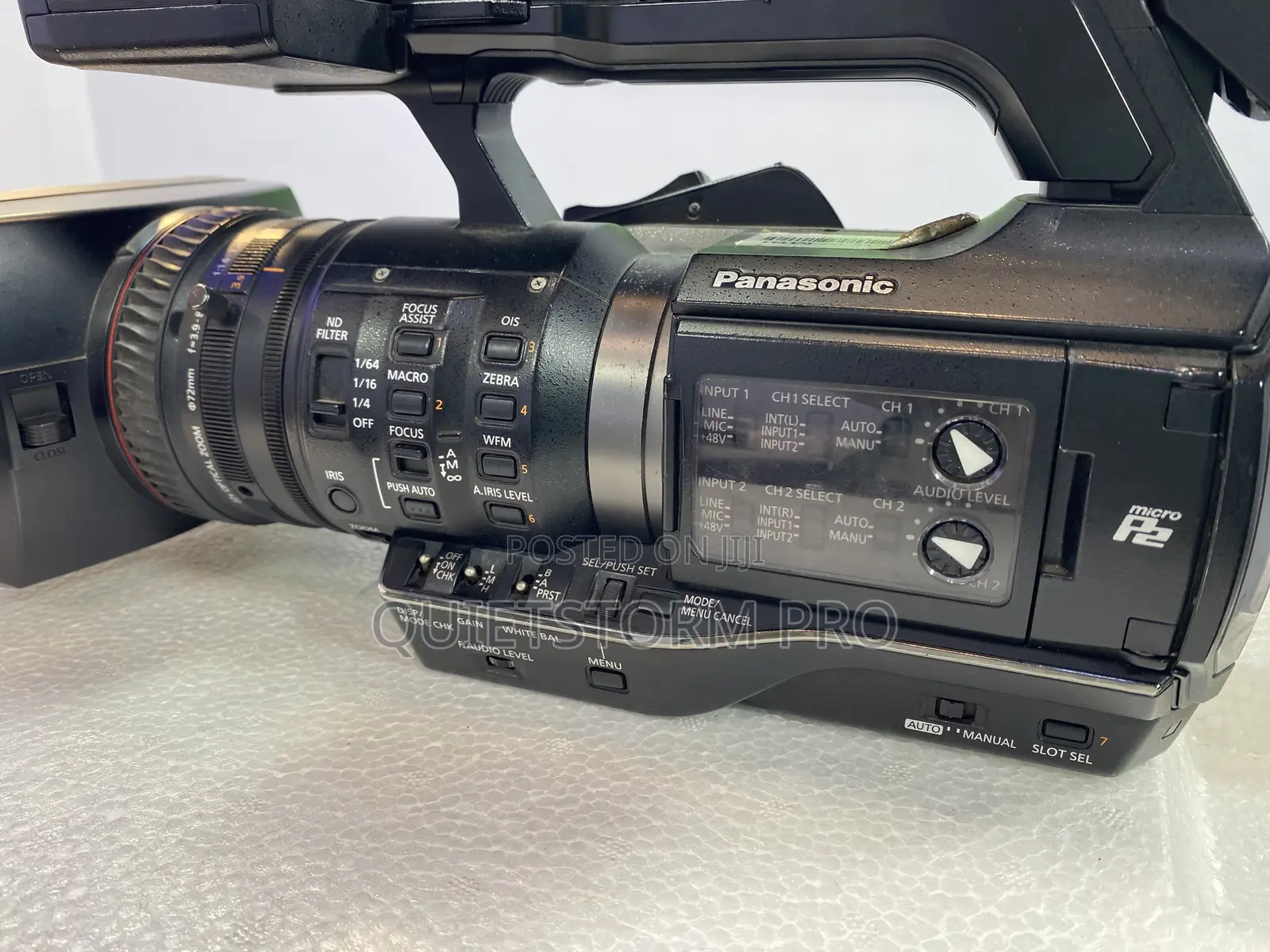 Livestreaming Panasonic Ajpx270pj P2 Hd Handheld Camcorder