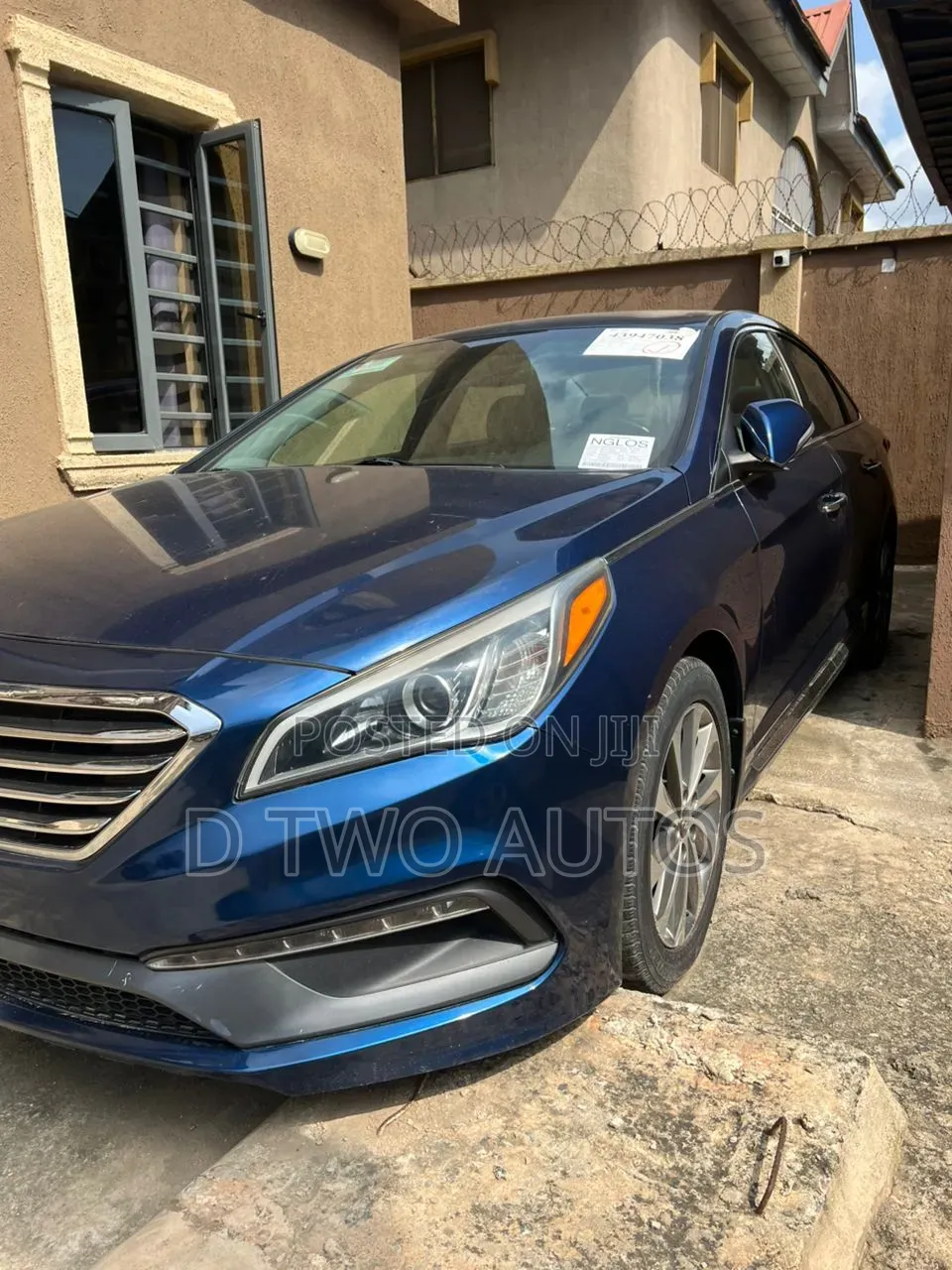Hyundai Sonata Sport 4dr Sedan (2.4L 4cyl 6A) 2015 Blue