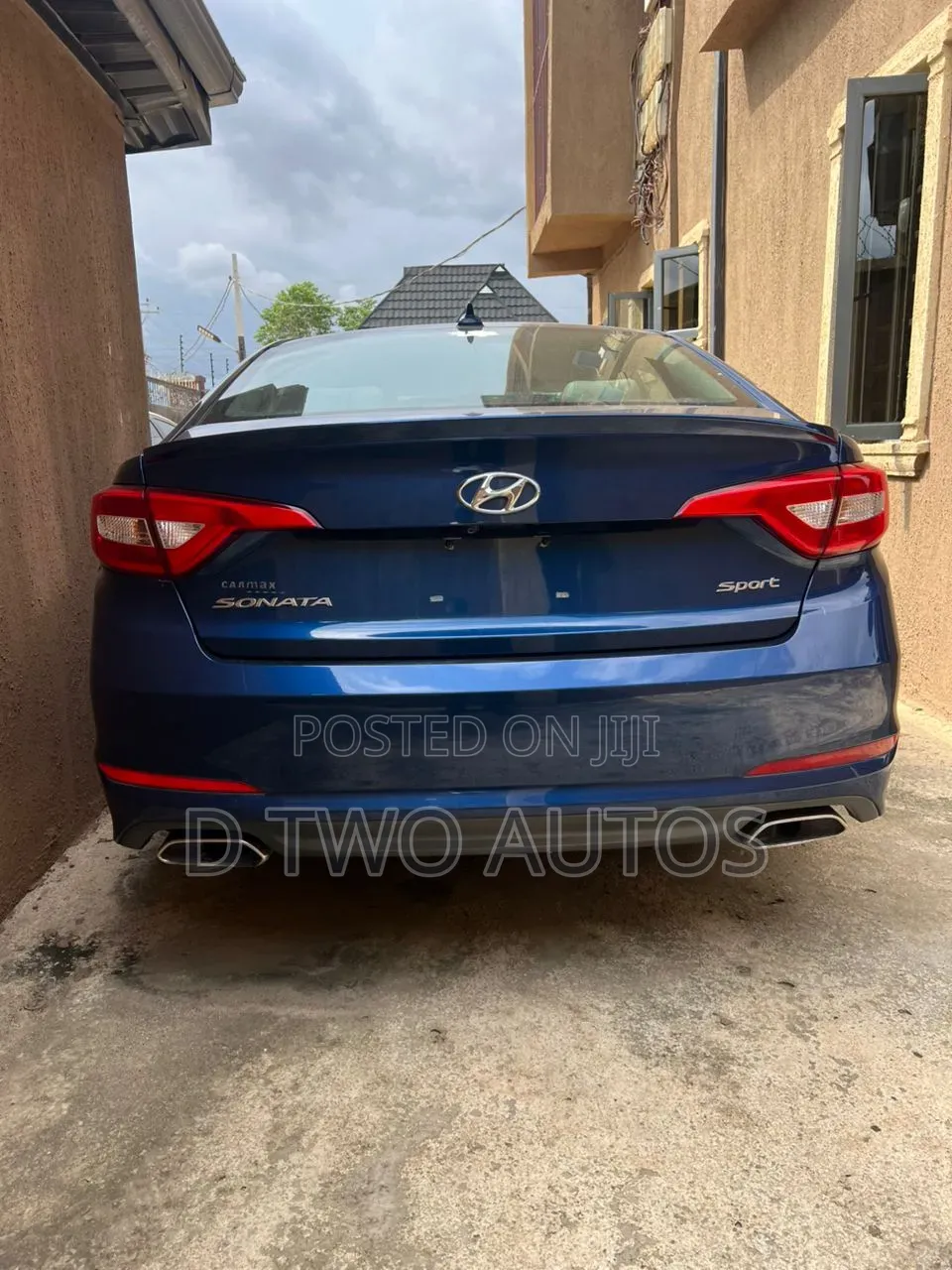 Hyundai Sonata Sport 4dr Sedan (2.4L 4cyl 6A) 2015 Blue