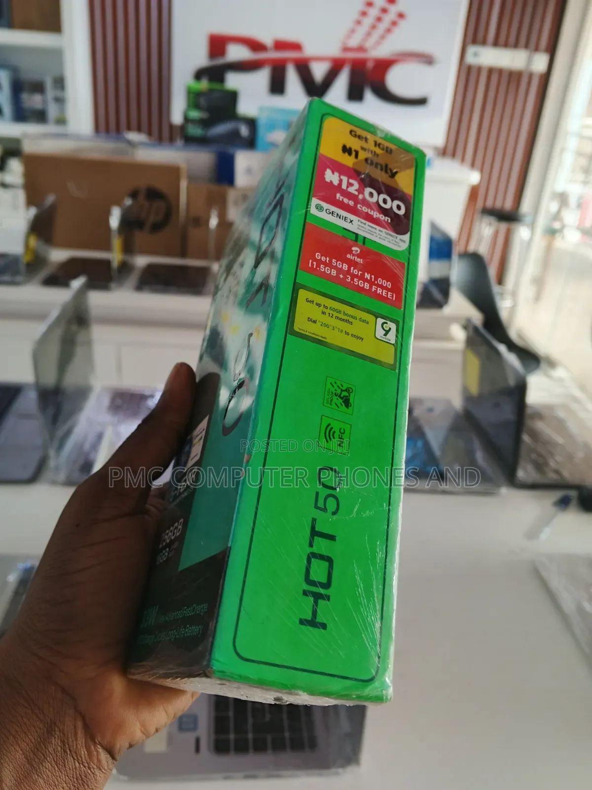 New Infinix Hot 50 256 GB Black