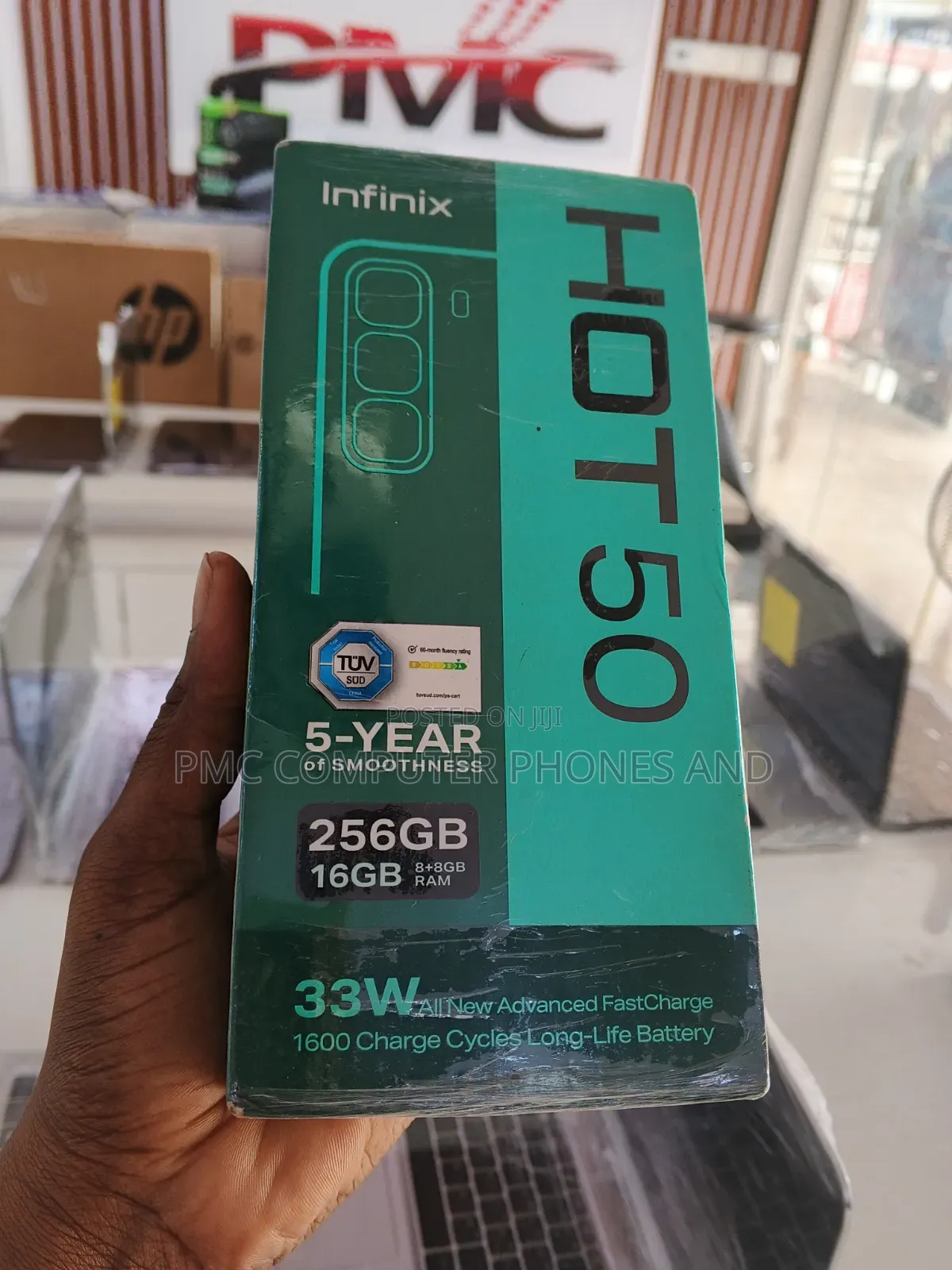 New Infinix Hot 50 256 GB Black