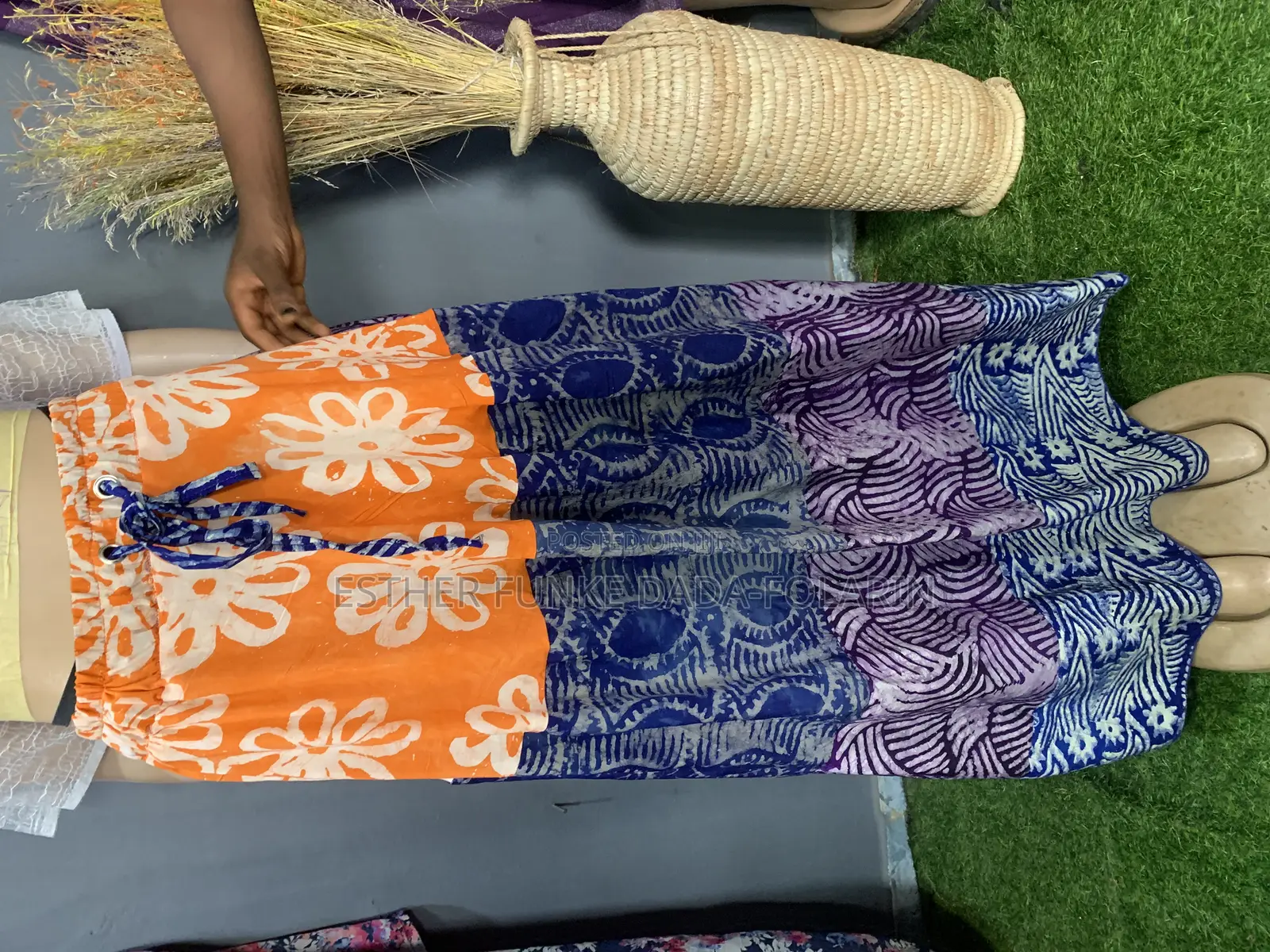 Carribean Adire Skirt