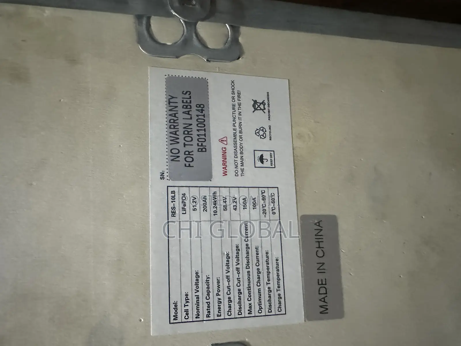 Hyper Power 10kwh 48v Lithium Battery