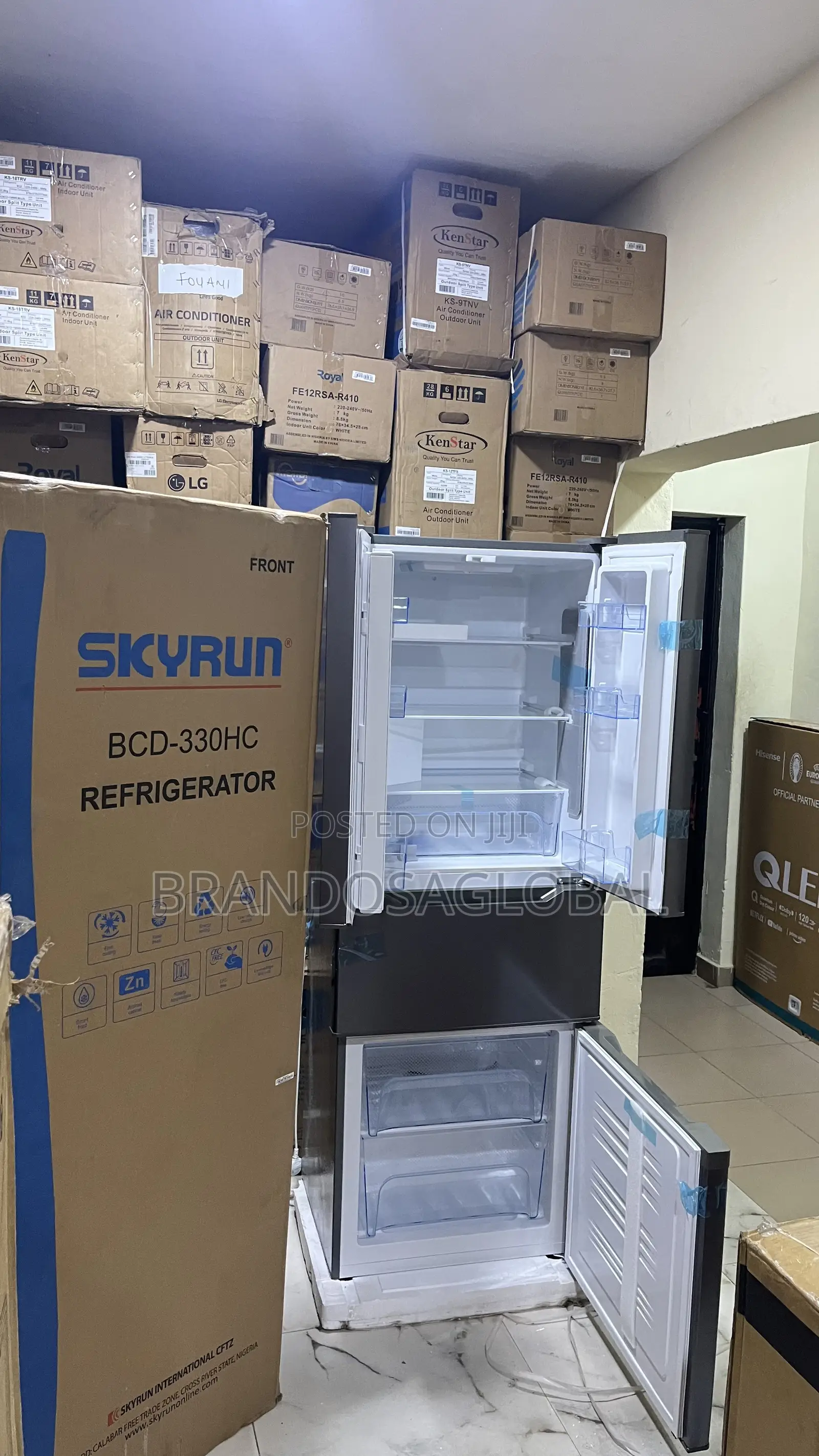 Skyrun300lrefrigerator4doors[Bcd-330hc]-Fastcoolingrefrigeratormachine