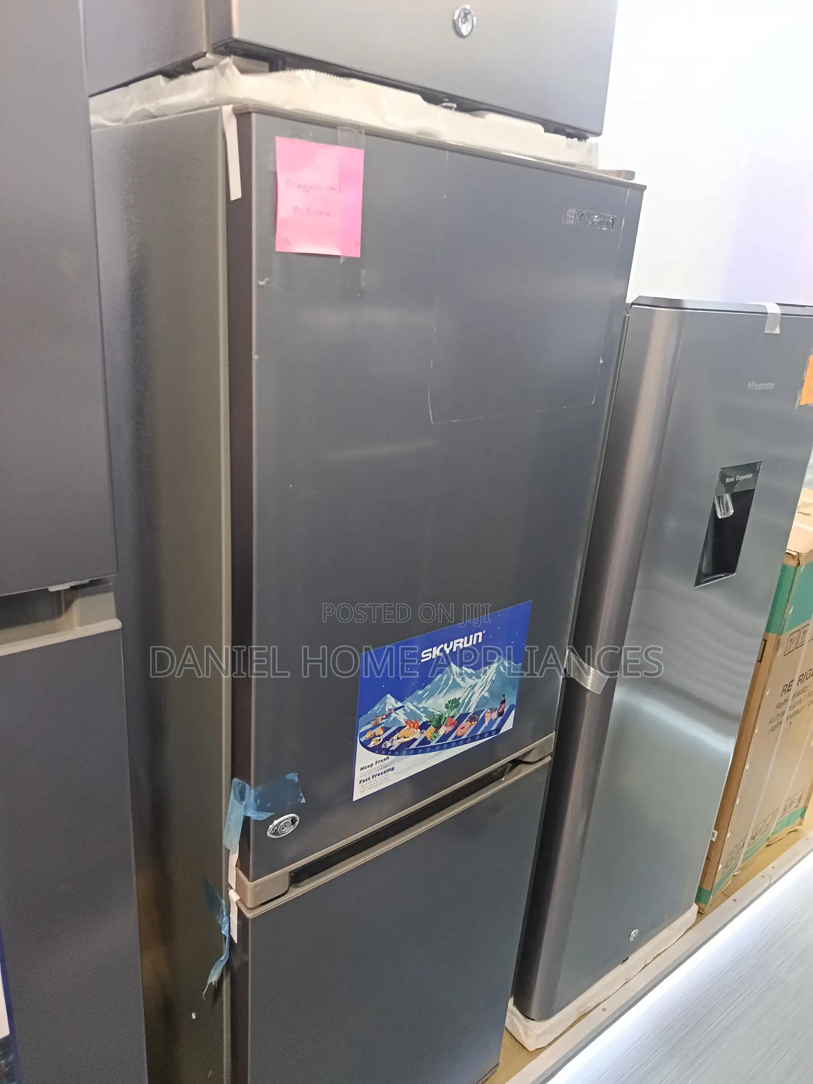 Skyrun 170l Double Door Refrigerator. BCD-