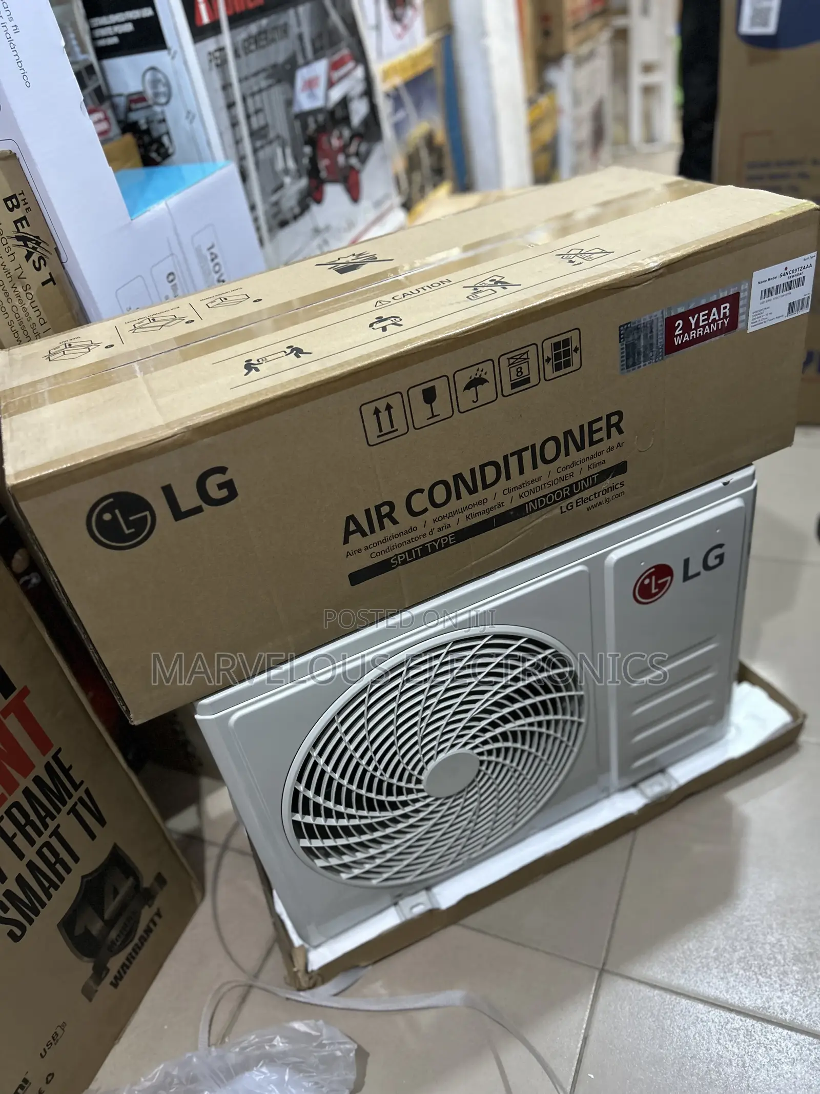 Brand New Original Lg 1hp Air Conditioner Full Copper Best of the Best