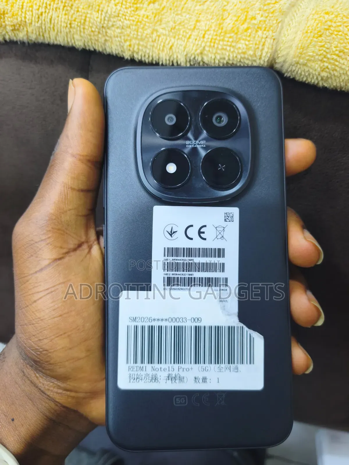 Xiaomi Redmi Note 15 Pro+ 256 GB Black