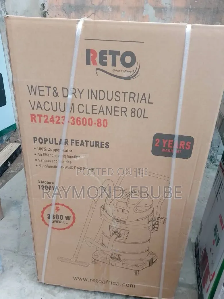 Reto 80l Industrial Vacuum Cleaner