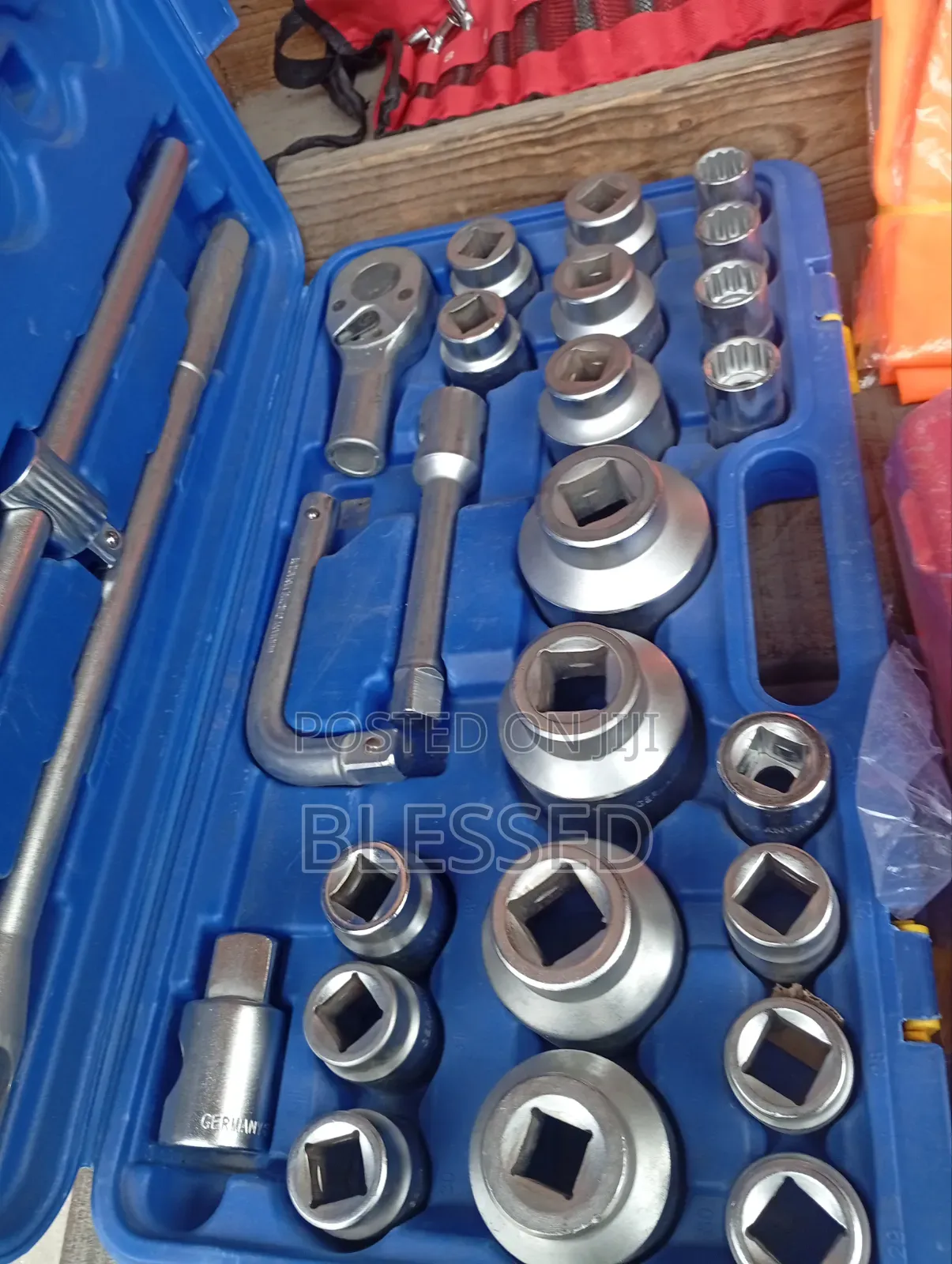 26 Pieces Socket Set 3/4" 1" 12pt Matte
