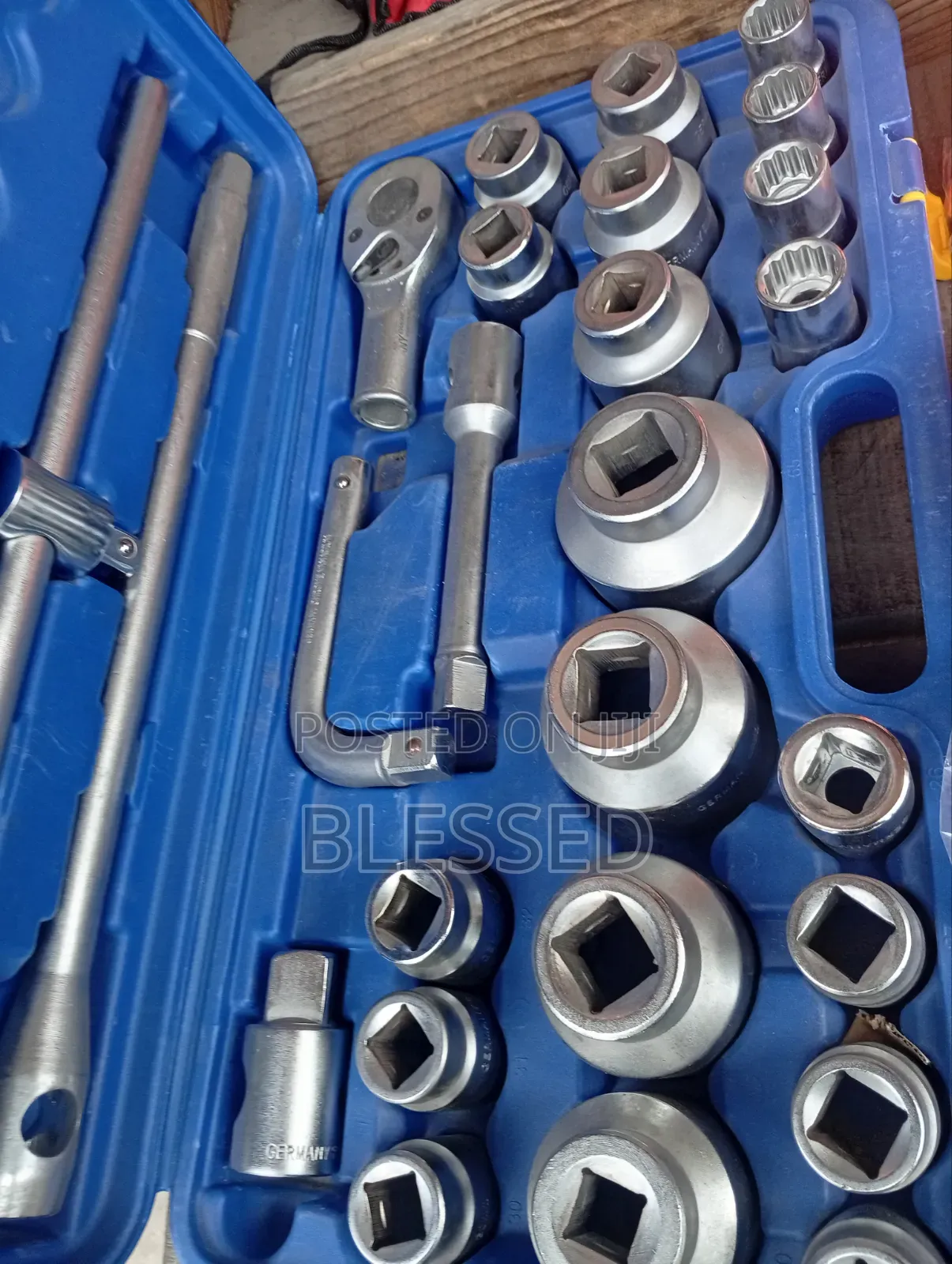 26 Pieces Socket Set 3/4" 1" 12pt Matte
