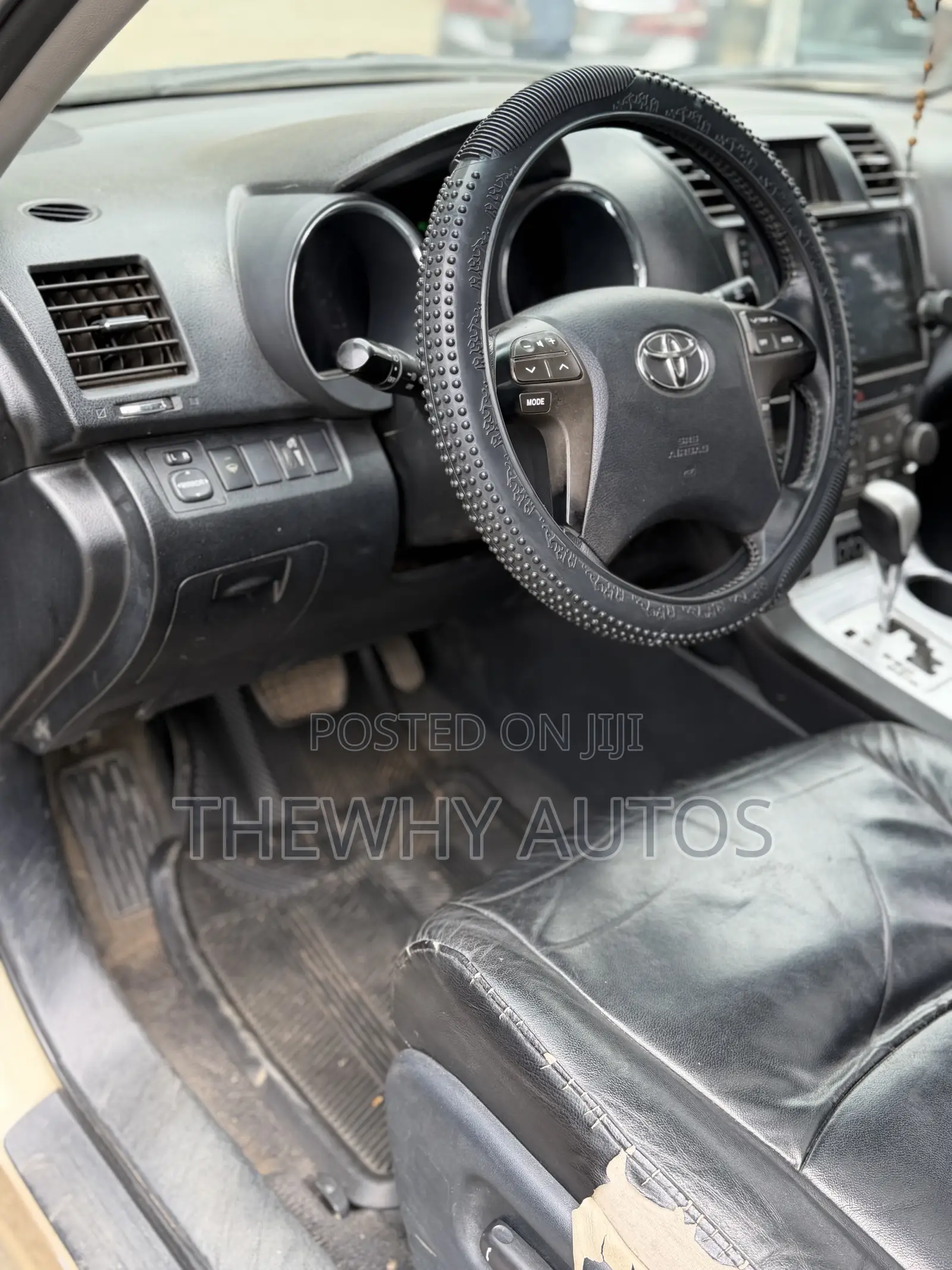 Toyota Highlander Sport 2008 Gold