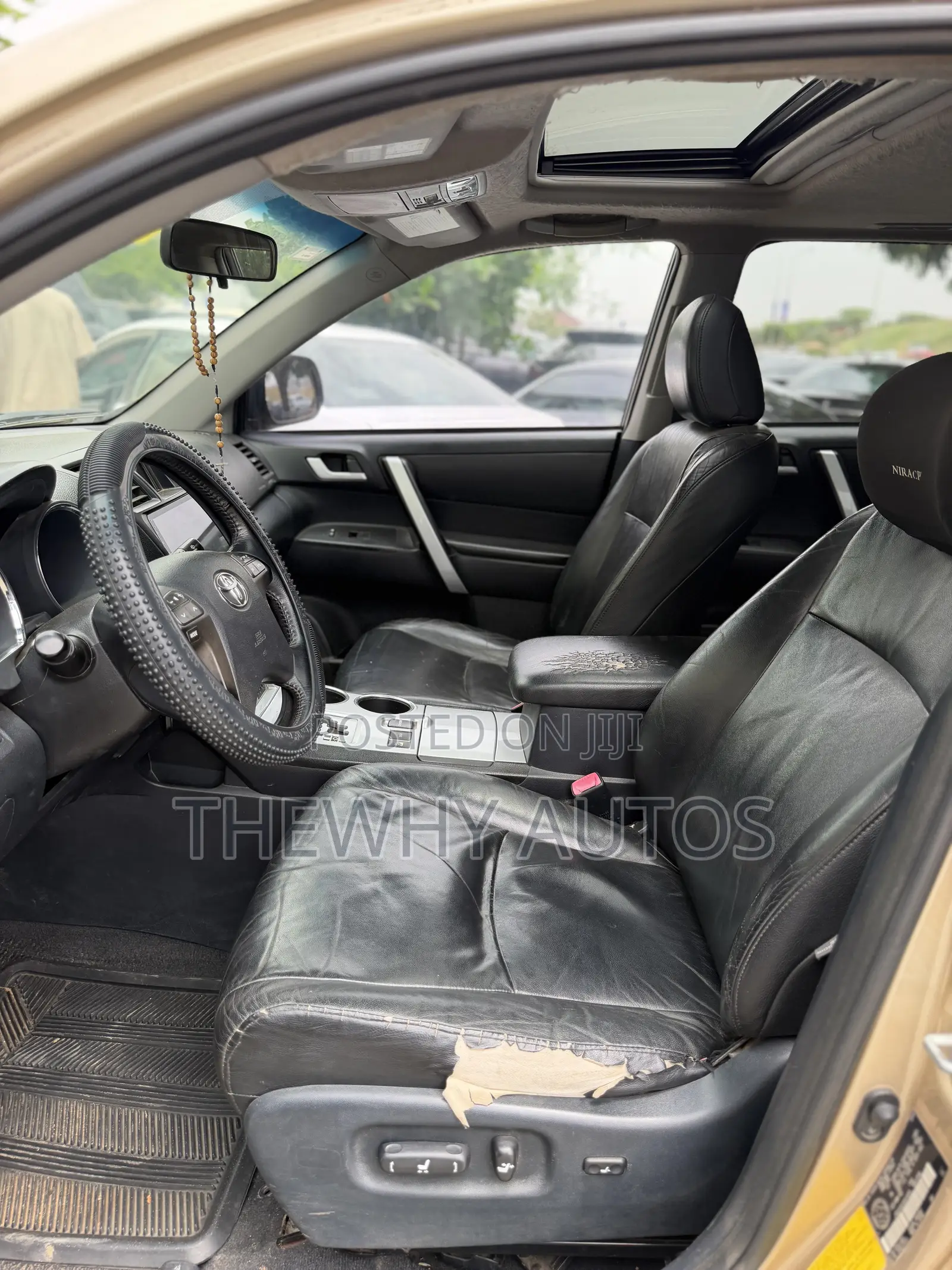 Toyota Highlander Sport 2008 Gold