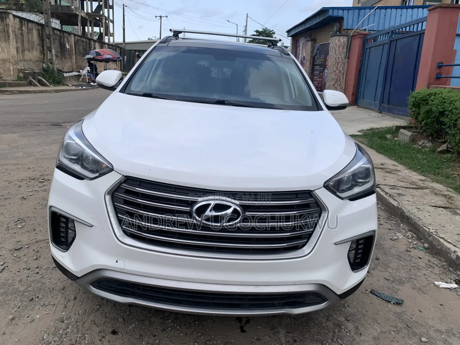 Hyundai Santa Fe 2018 White