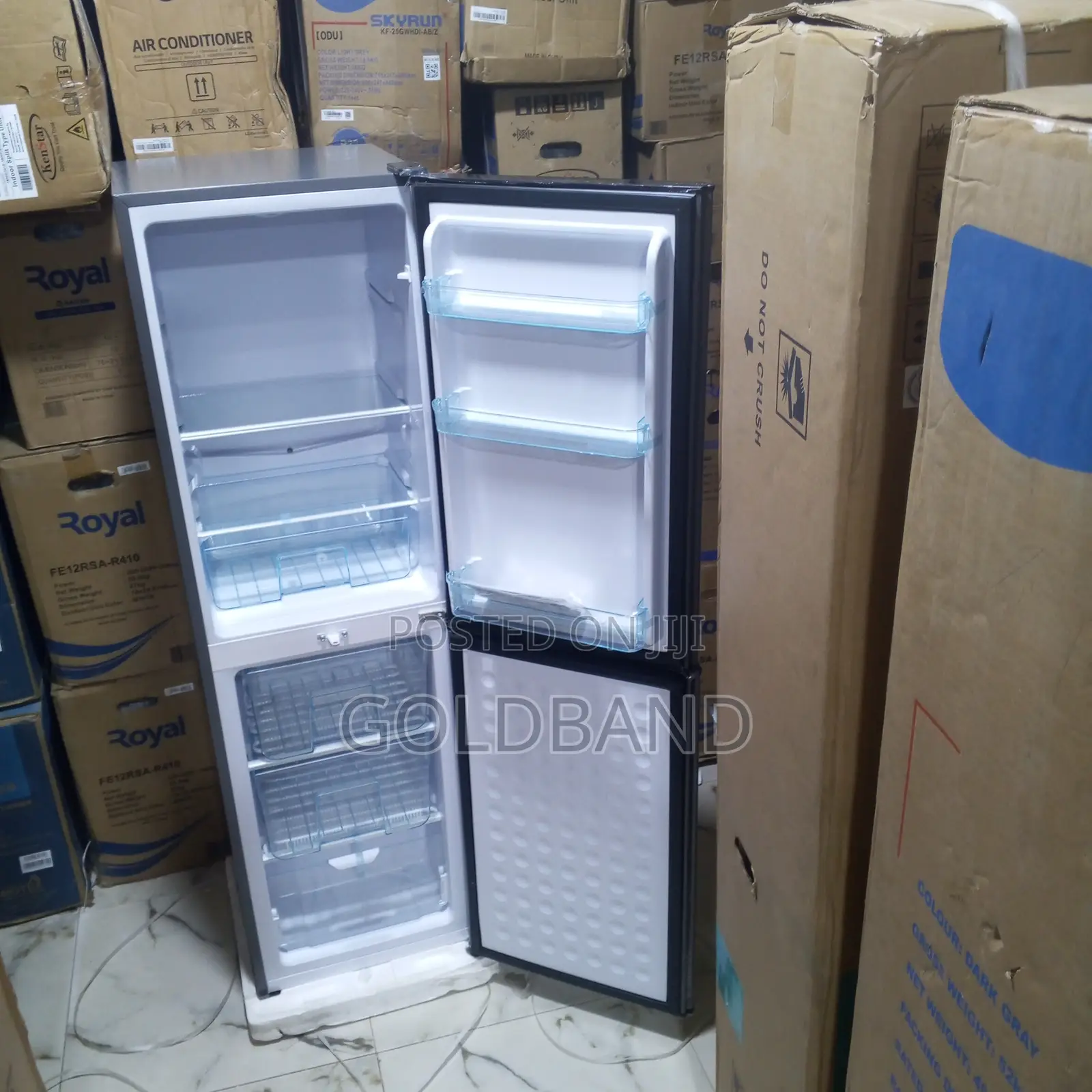Tekno Cool 250l Bottom Freezer Fridge – Modern Kitchen Fit