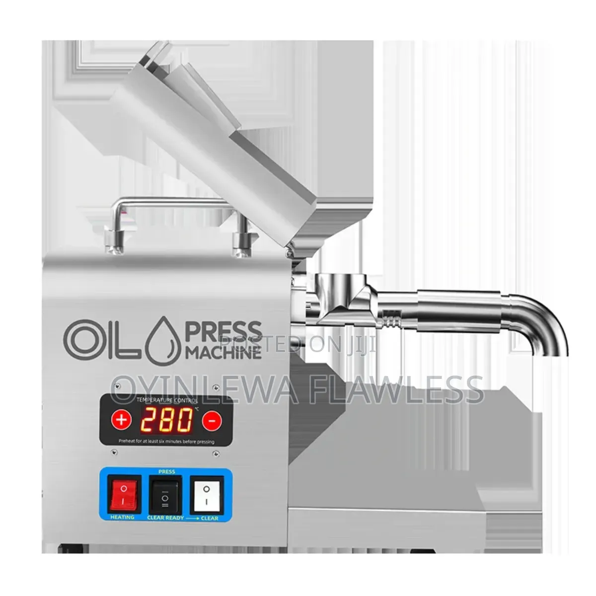 Smart Electric Stainless Steel Oil Hot Cold Press Machine