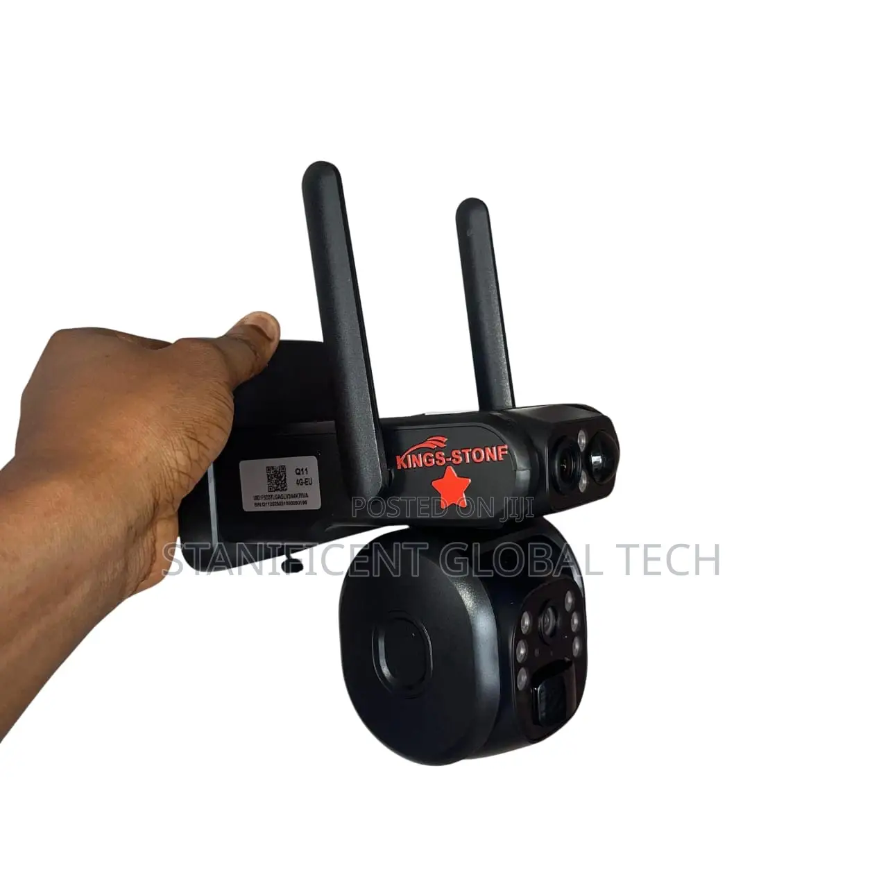 Kings-Stone 6mp 4g Dual Lens Solar PTZ Mini Outdoor (Ubox App)