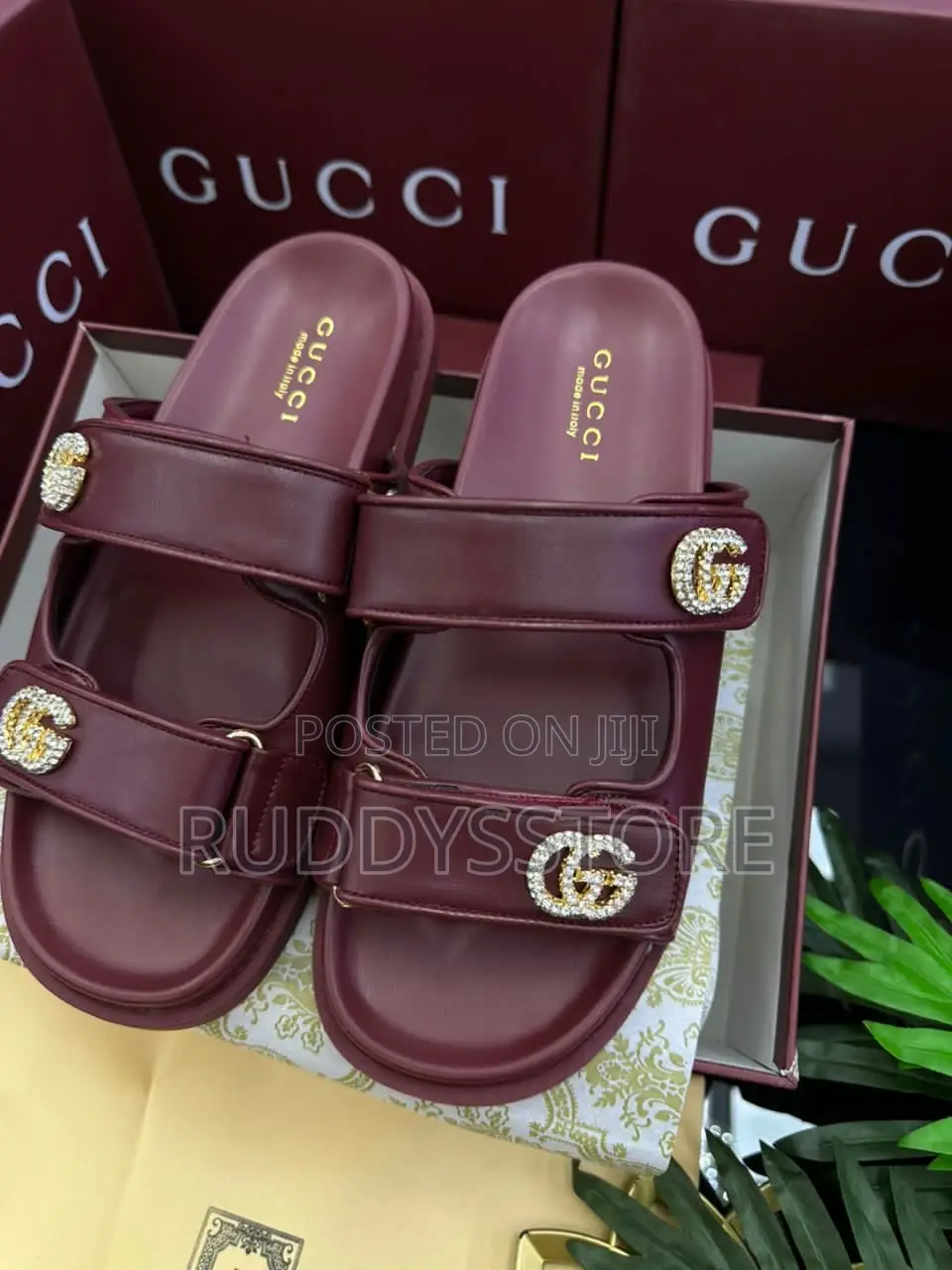 Luxury Gg Signature Designer Slides