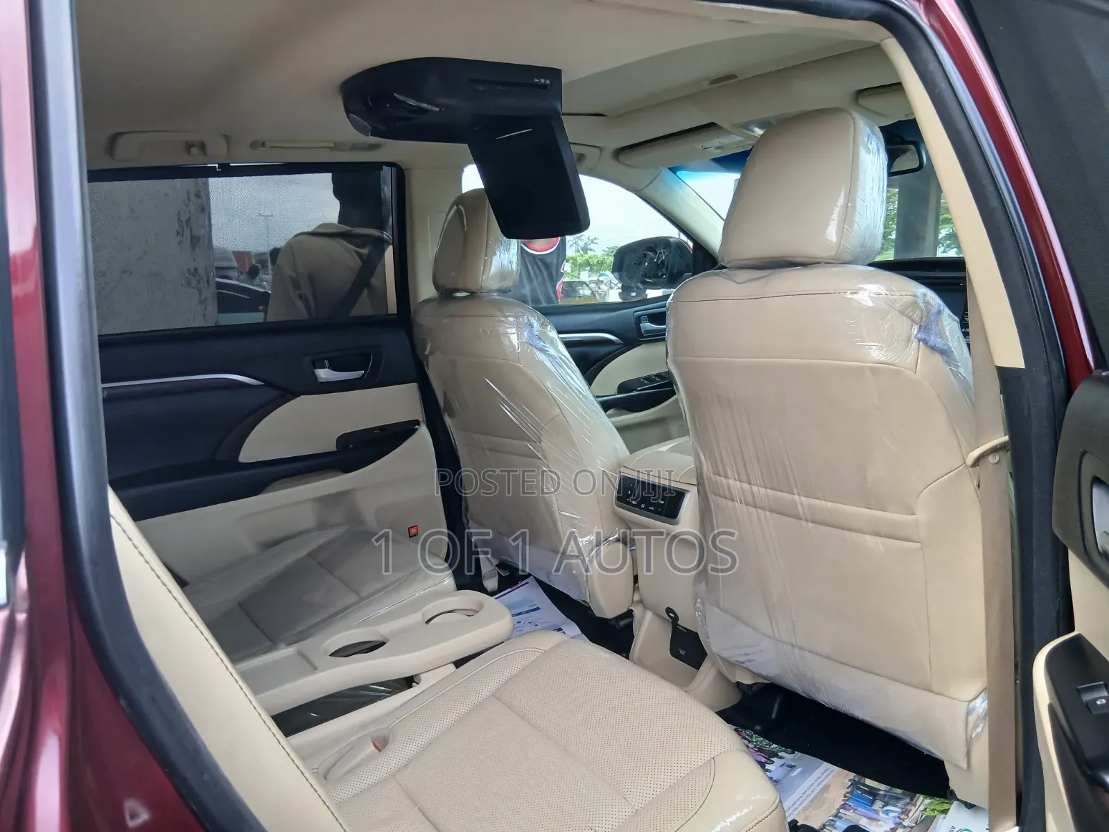 Toyota Highlander Limited 4x4 V6 (3.5L 6cyl 8A) 2017 Maroon