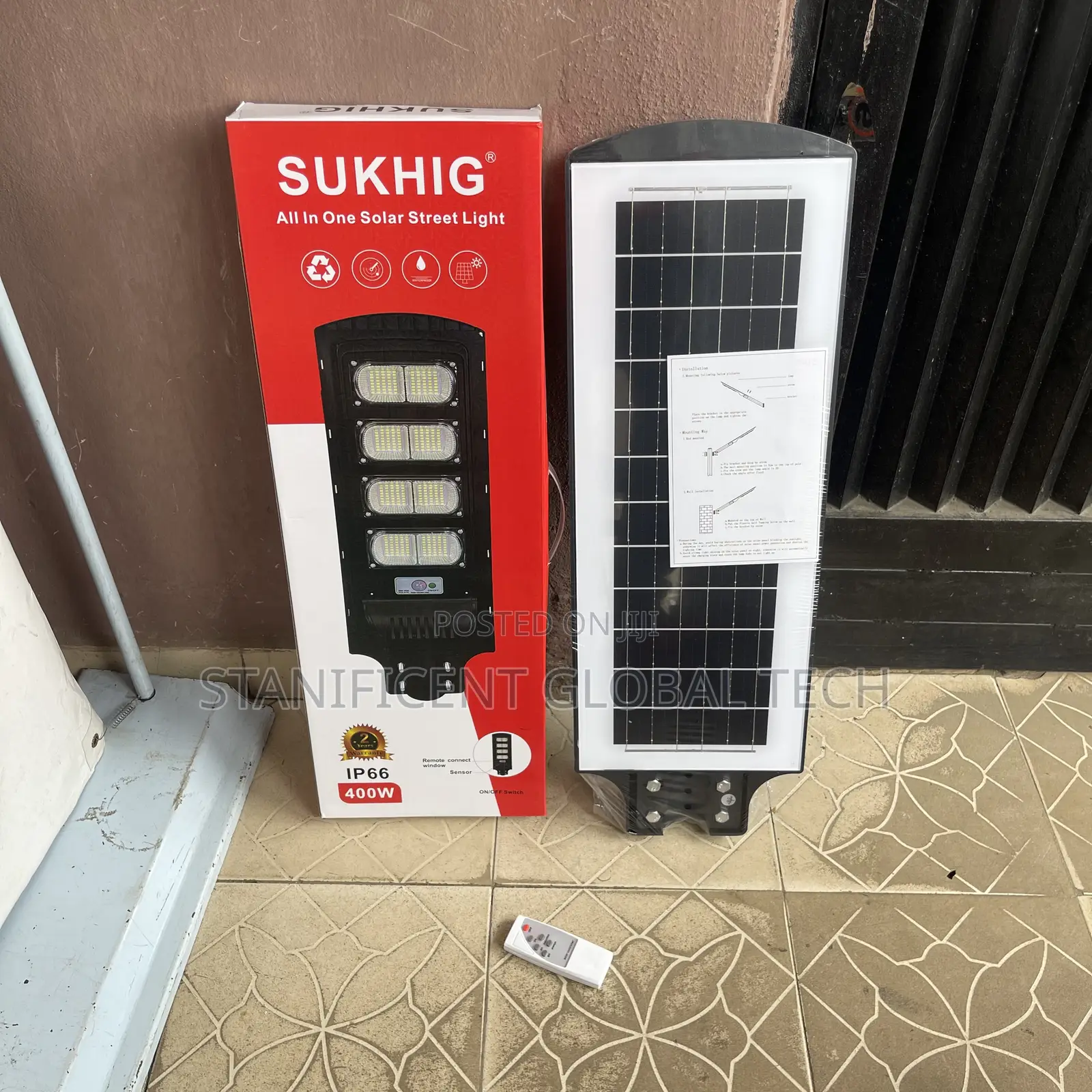 Sukhig 400watts All in One Solar Street Light