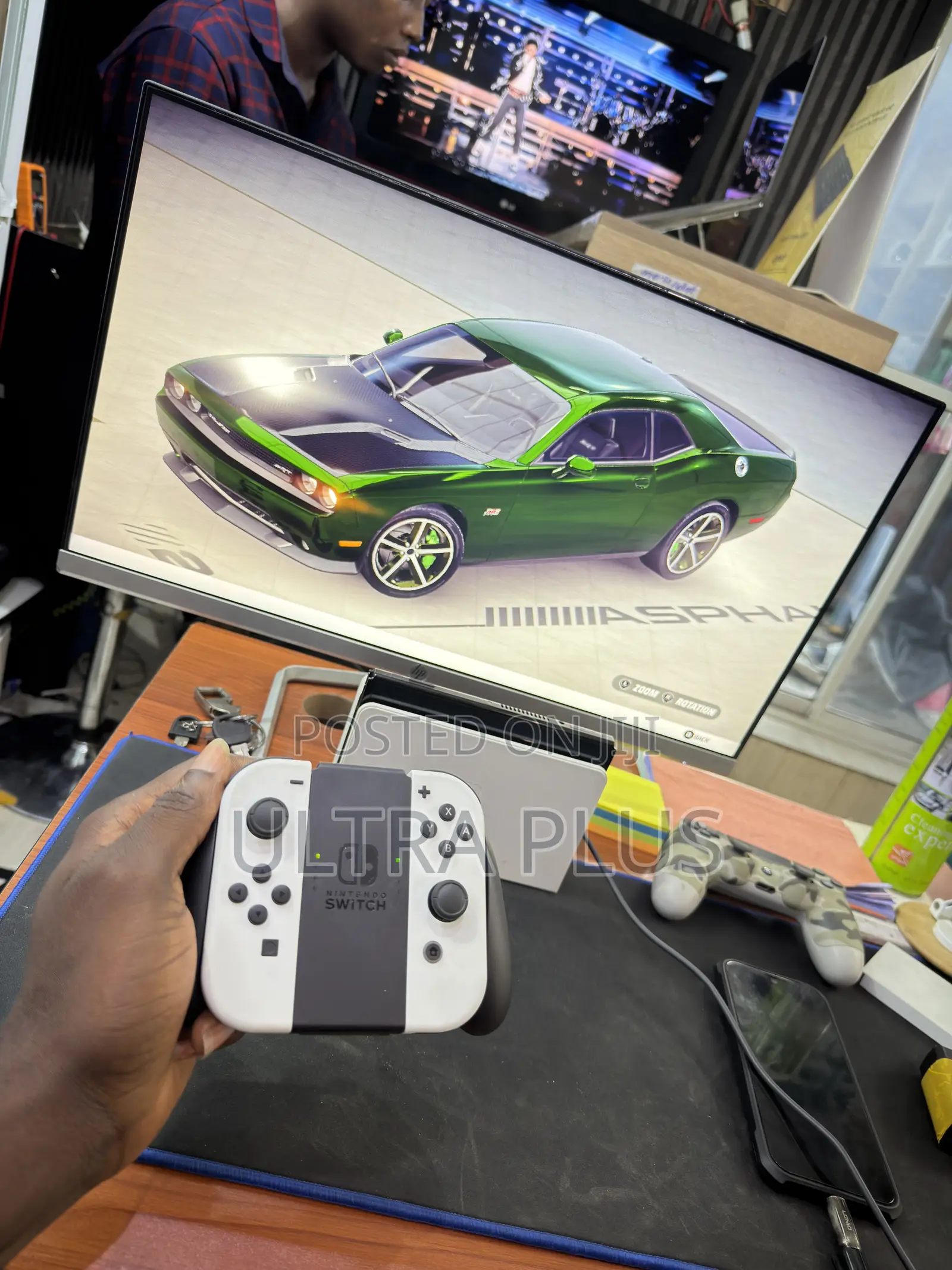 Nintendo Switch Oled With All Accessories Complete