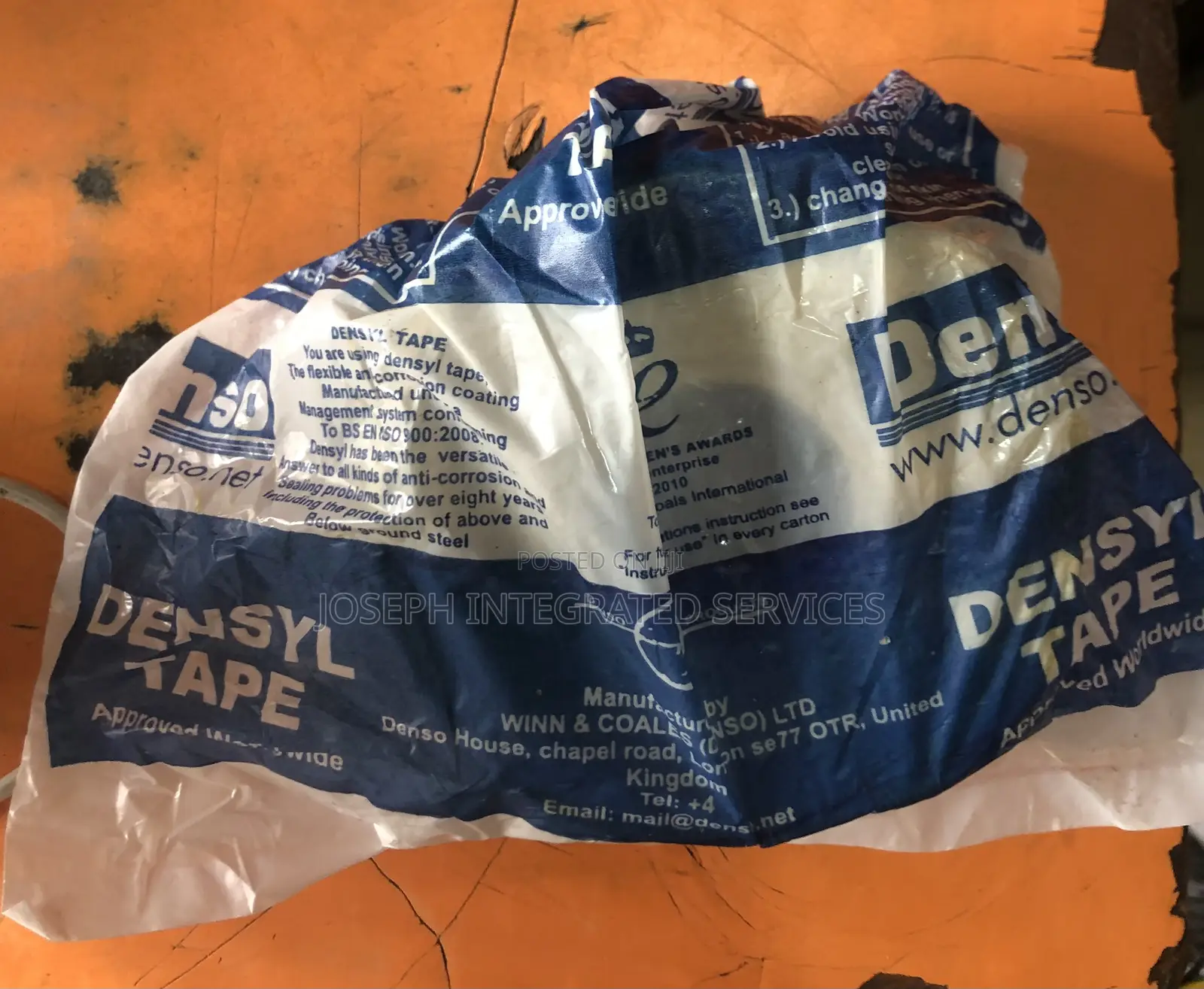 Denso Densyl Tape Anti-Corrosion and Sealing Tape 50mm X 10mtrs