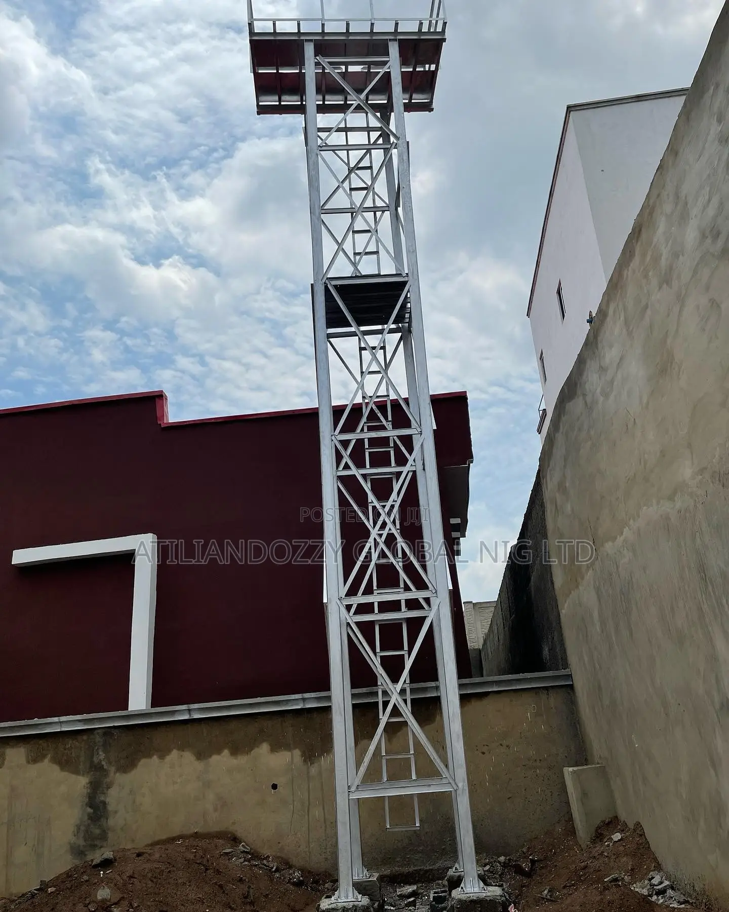 30ft Water Tank Stands for Duplex