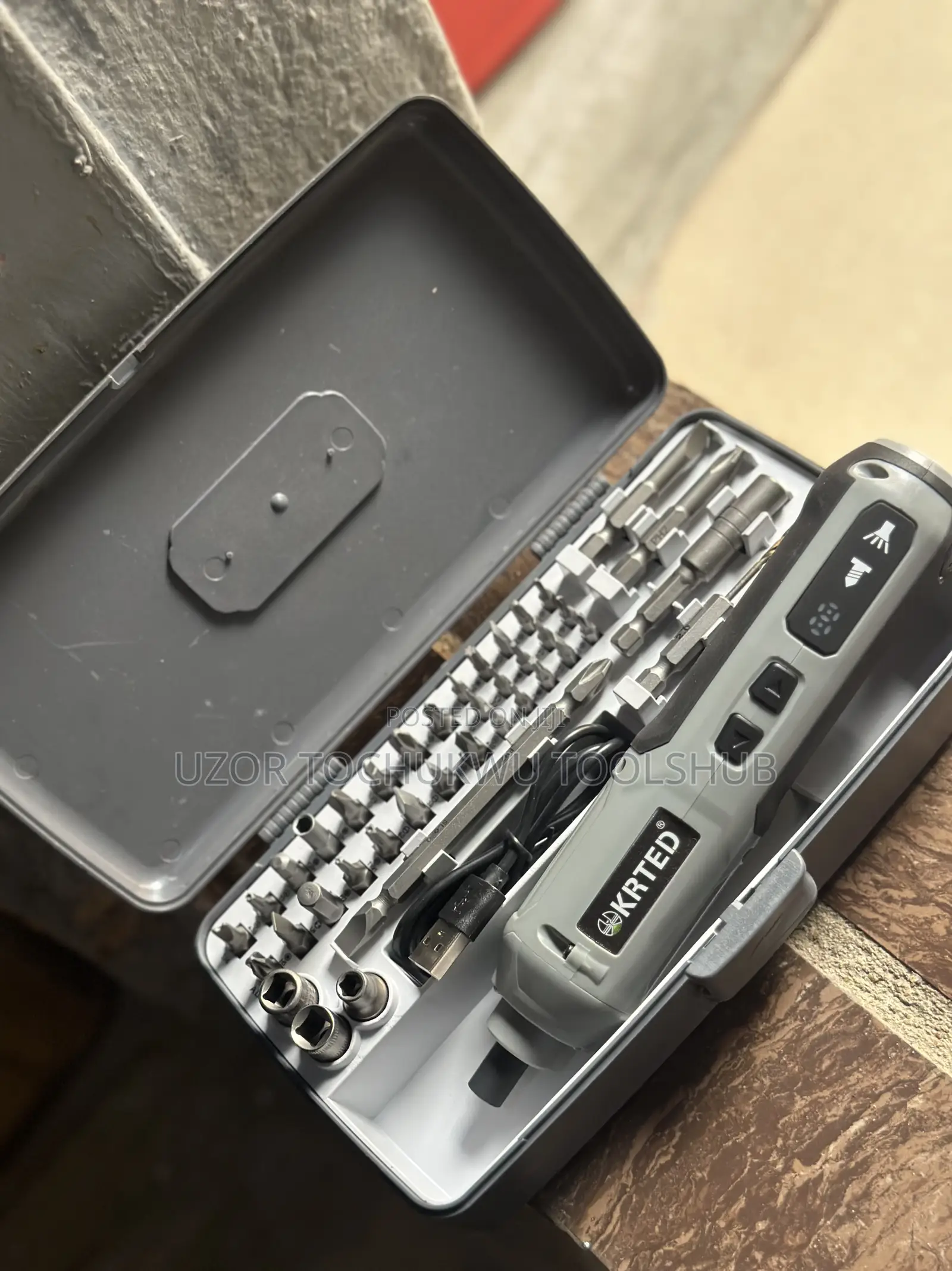 Electric Pencil Screwdriver Set (Krted)