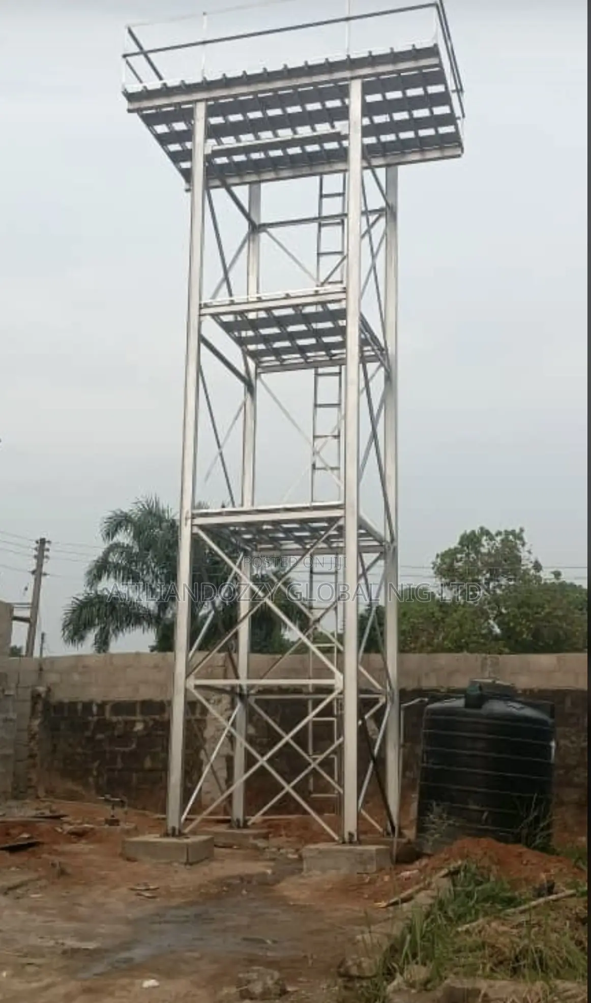 Over Head Water Stanchions
