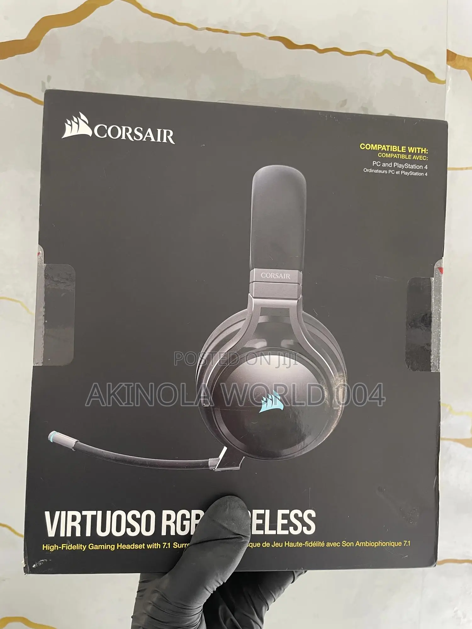 Brand New Corsair Virtuoso RGB Wireless Gaming Headset