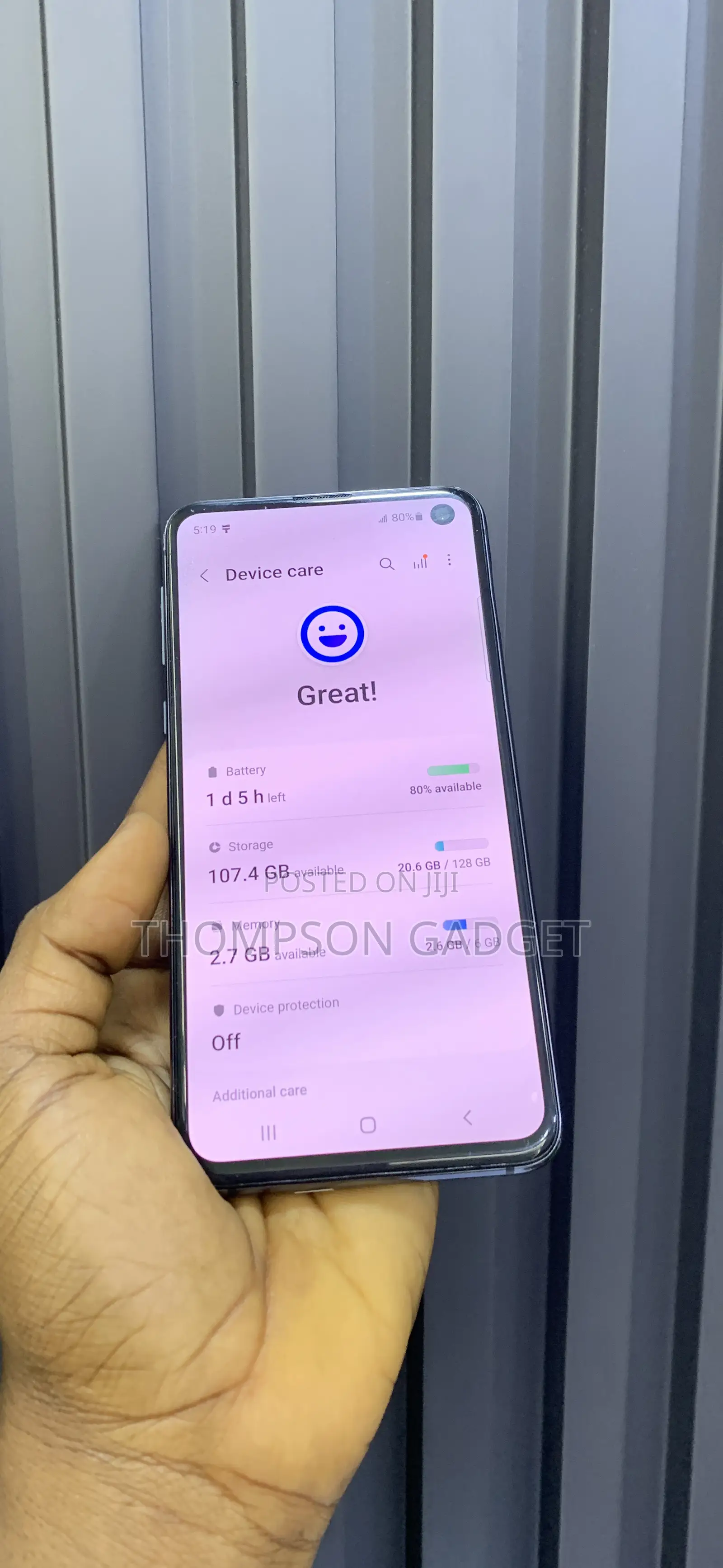 Samsung Galaxy S10e 128 GB Blue
