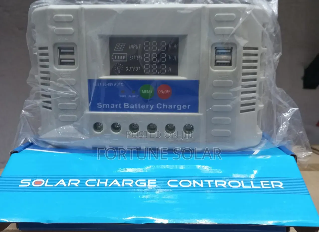 60a PWM Charge Controller Support 12v/24v/36v/48v With Max Pv 100v