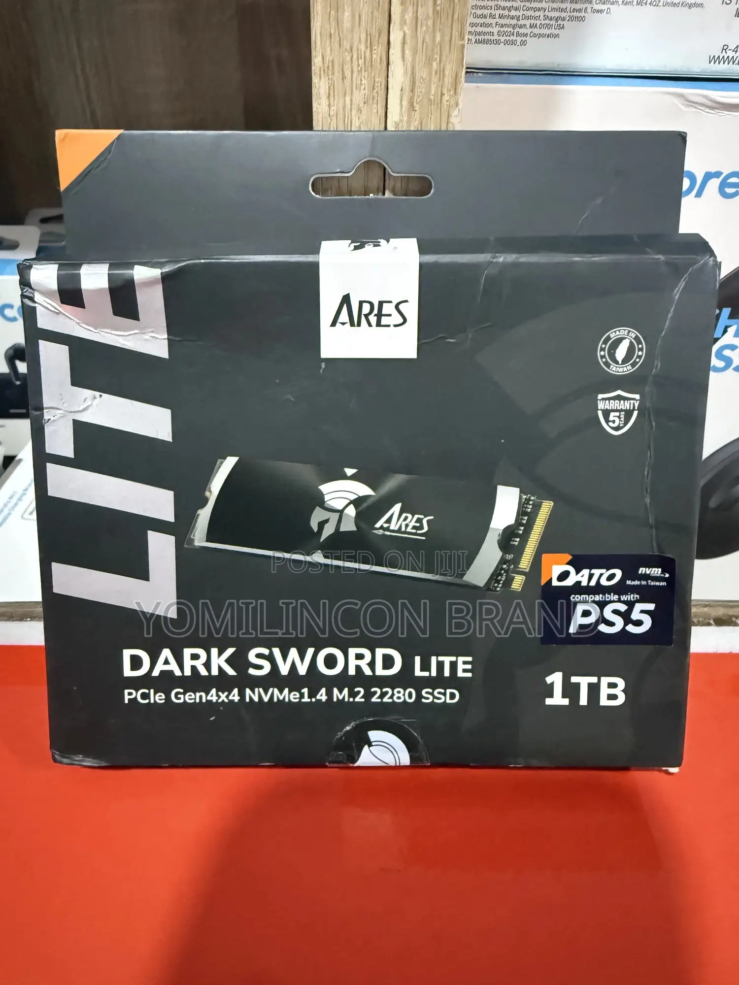 Dark Sword Lite SSD With Heatsink 1tb Nvme Pcie 4.0 M.2 2280