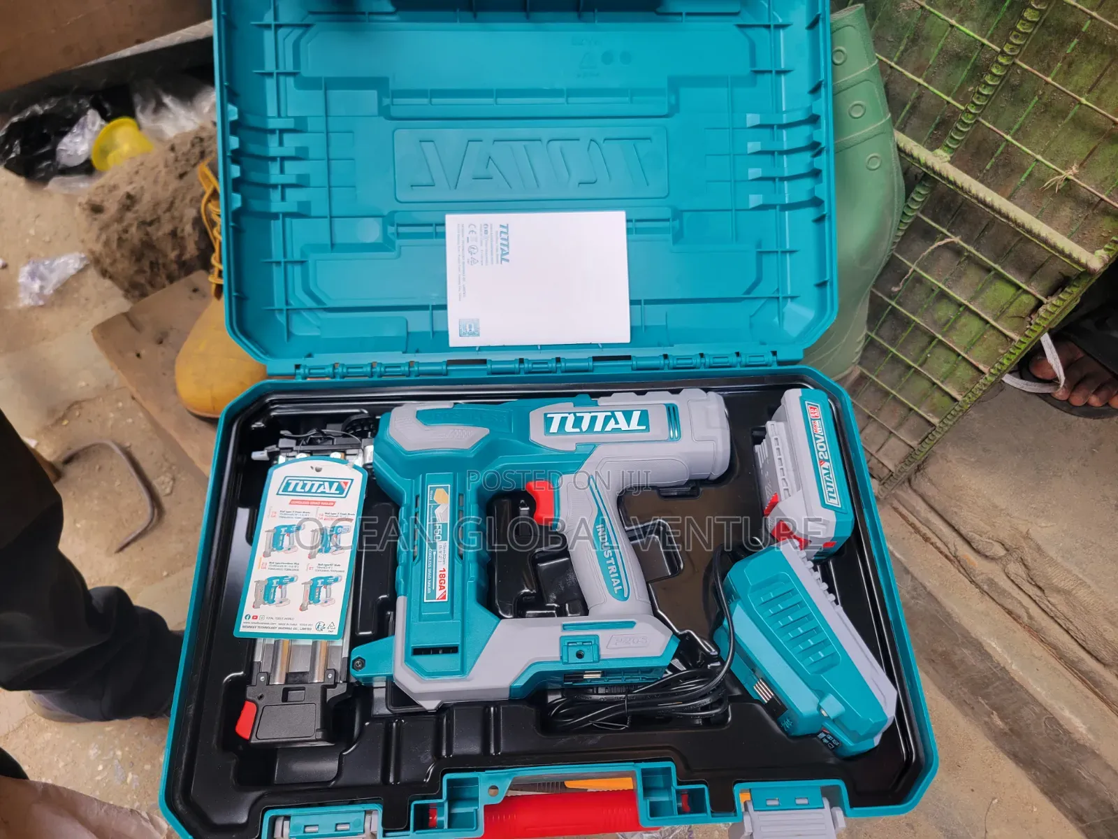 Total 20v Cordless Nailer