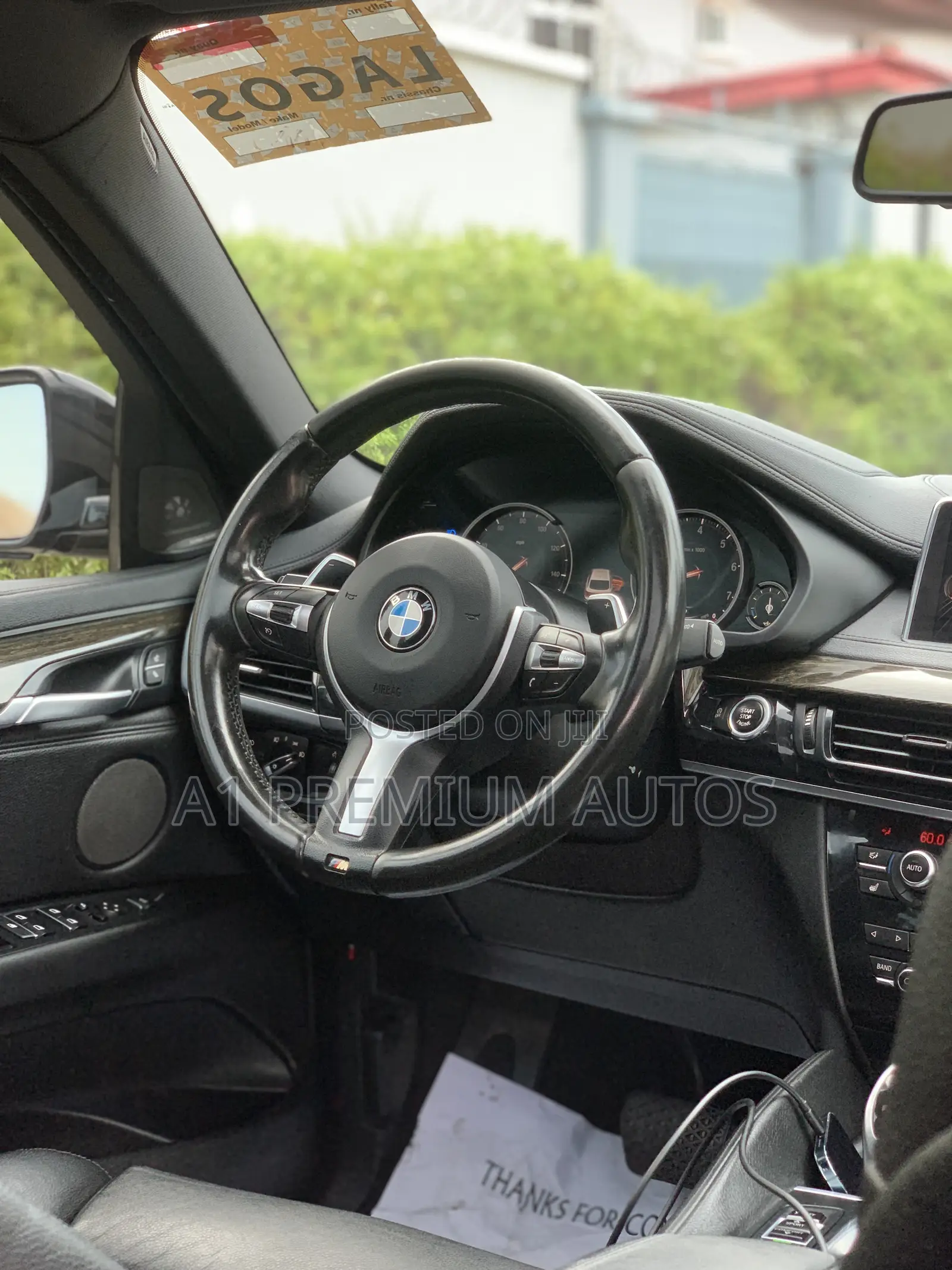 BMW X6 xDrive35i Coupe 4x4 (3.0L 6cyl 8A) 2016 Black