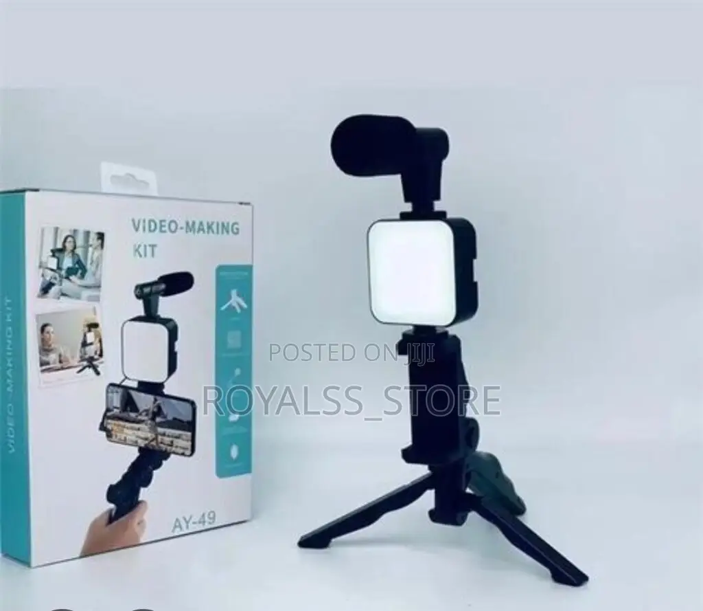 5-in-1 Vlogging Kits Tripod for Mobile Video Production