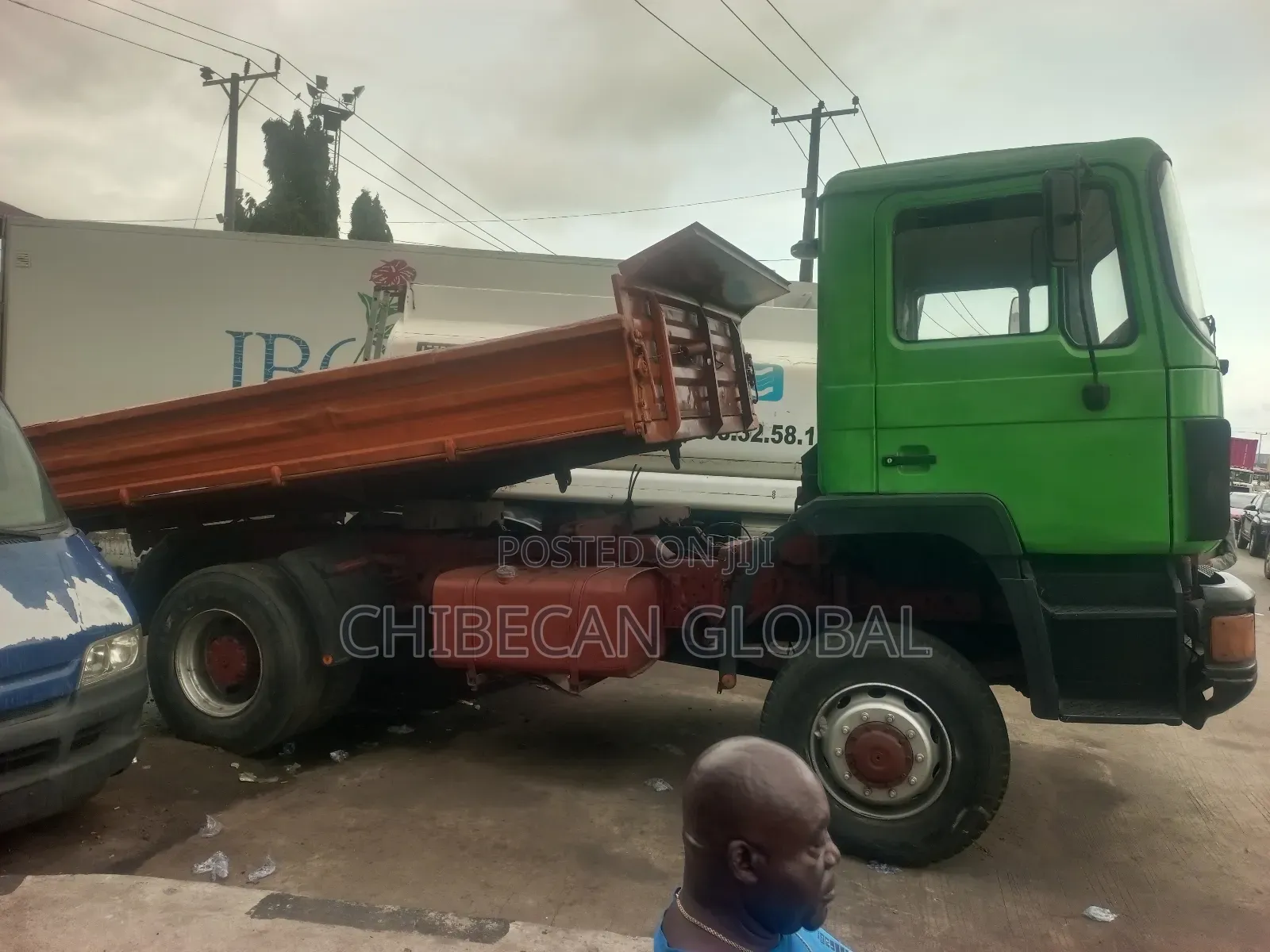 Man Diesel Tipper (Foreign Used) With 6 Tyres , Auxiliary (4x4)