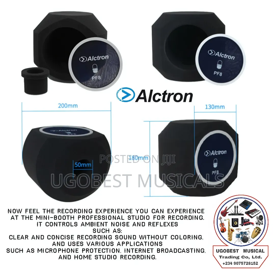 Alctron Pf8 Studio Microphone Foam