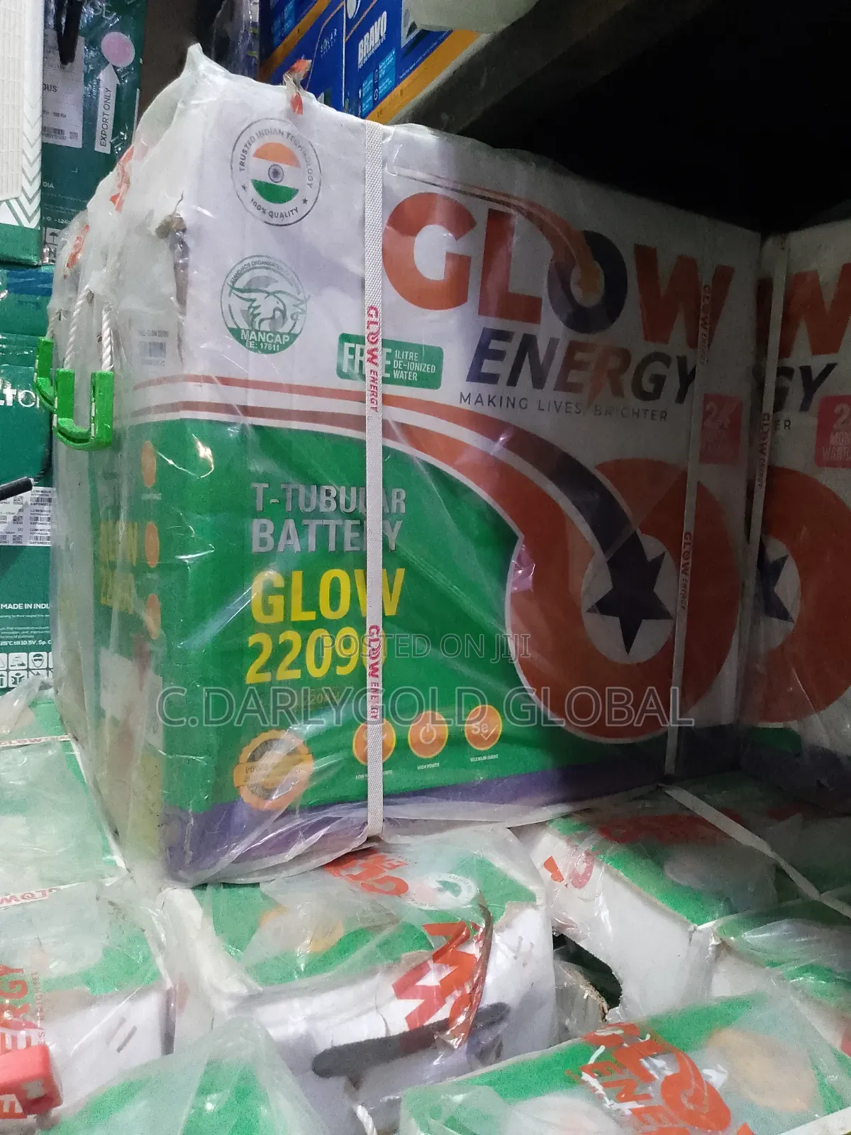 Glow Tubular Battery Indian Product
