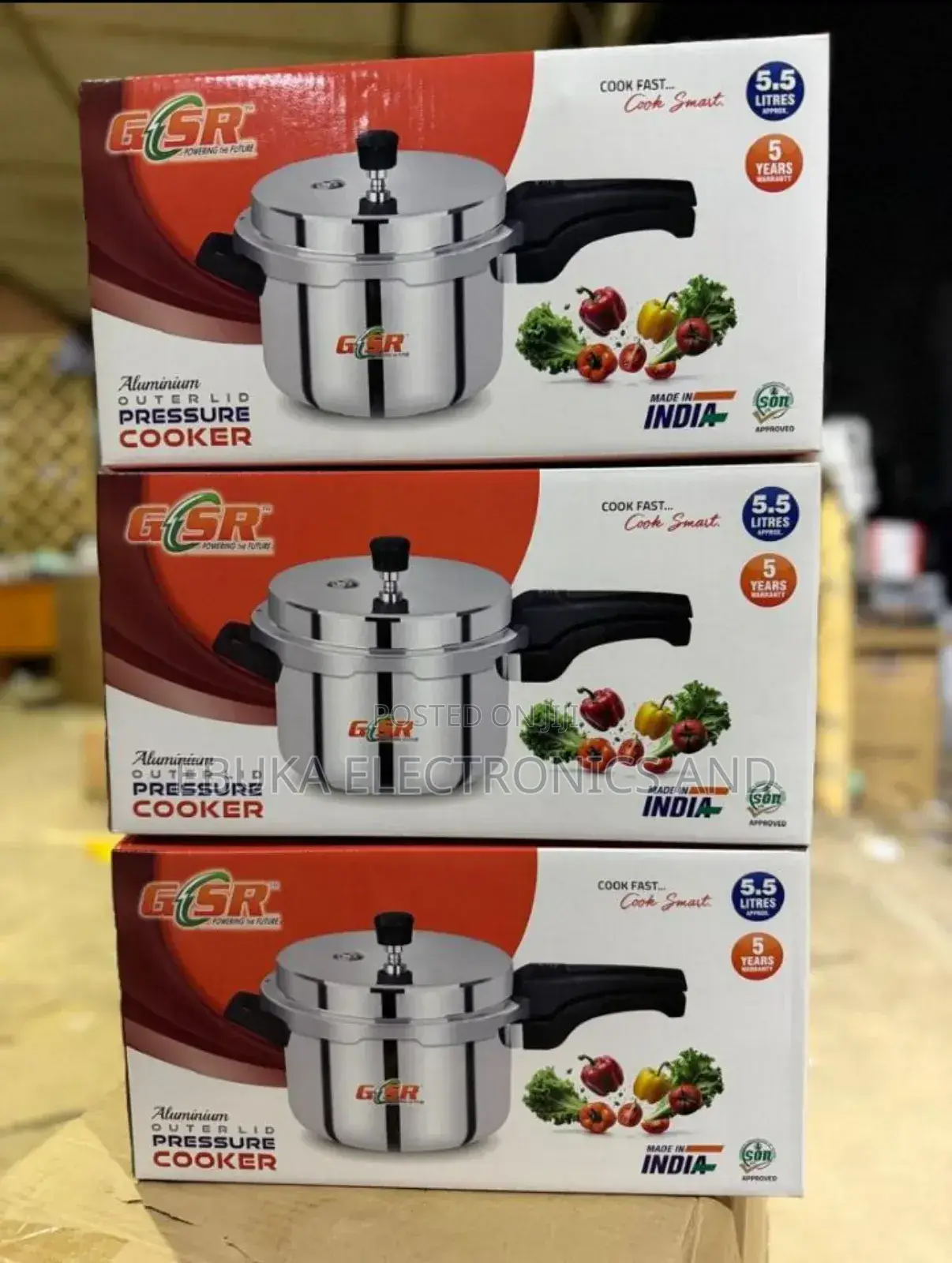 Gser Pressure Cooker Port 5.5 Liters Is Available Now